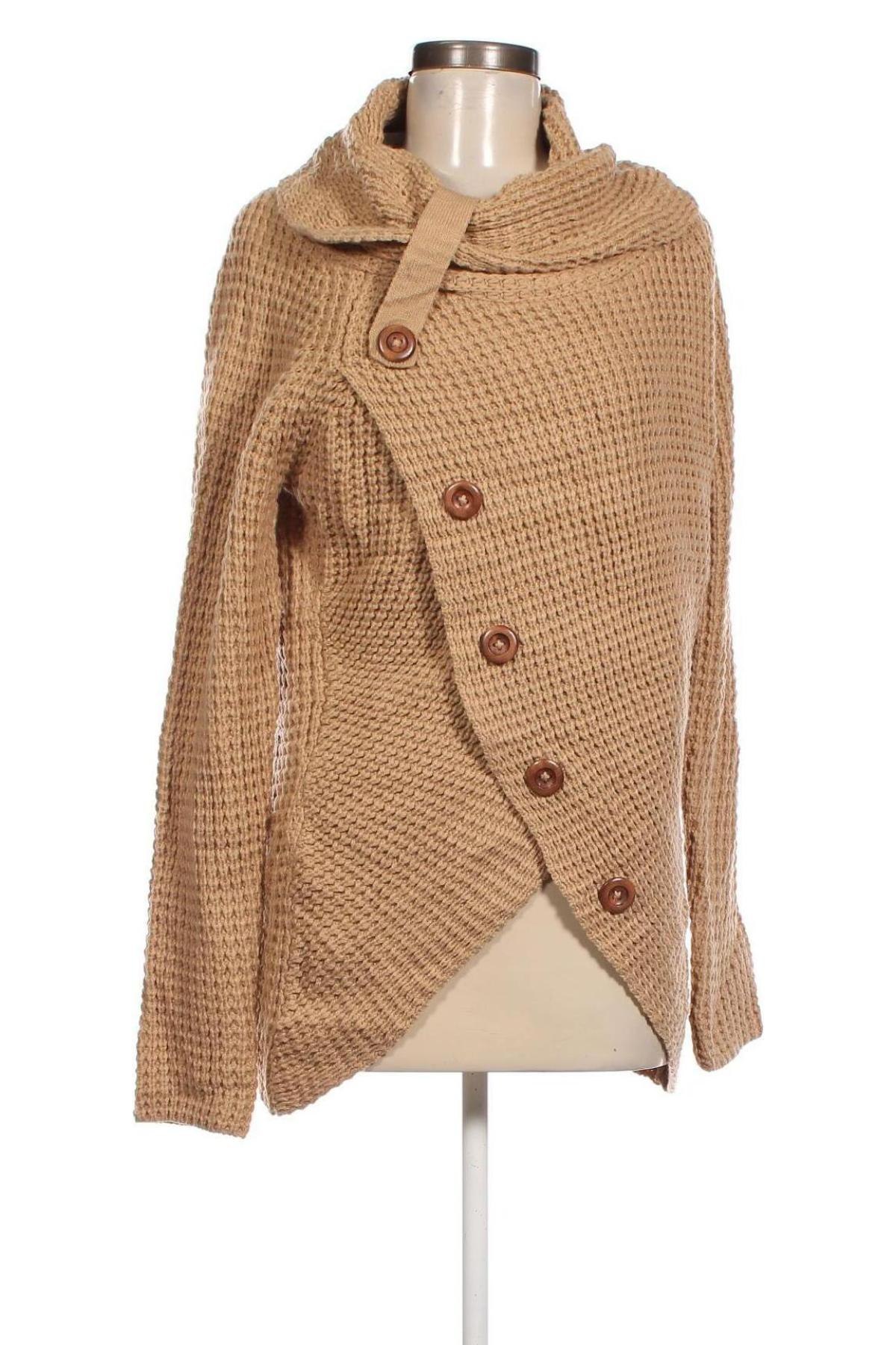 Damen Strickjacke, Größe L, Farbe Beige, Preis € 7,49