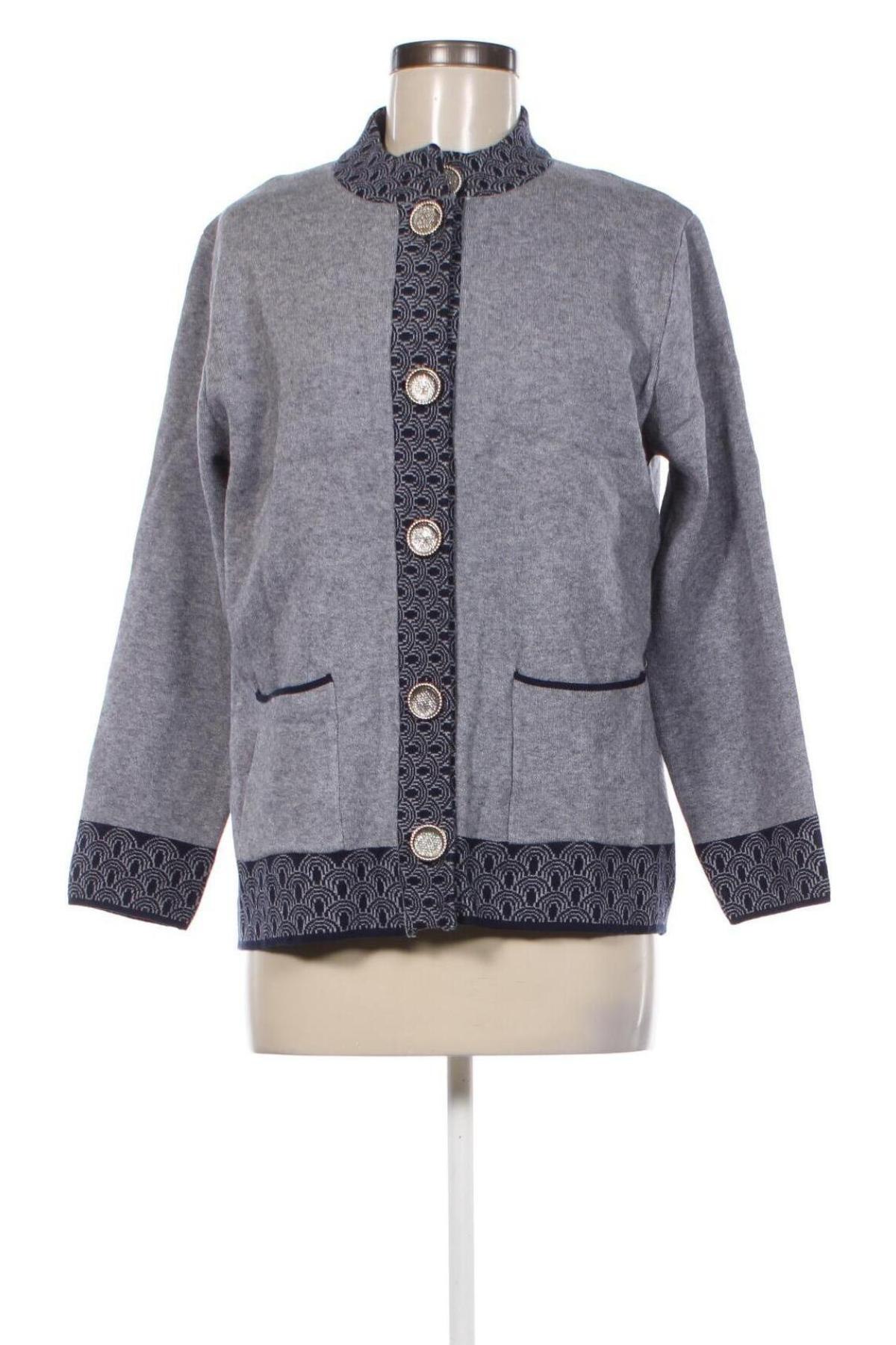 Cardigan de damă, Mărime L, Culoare Albastru, Preț 33,99 Lei