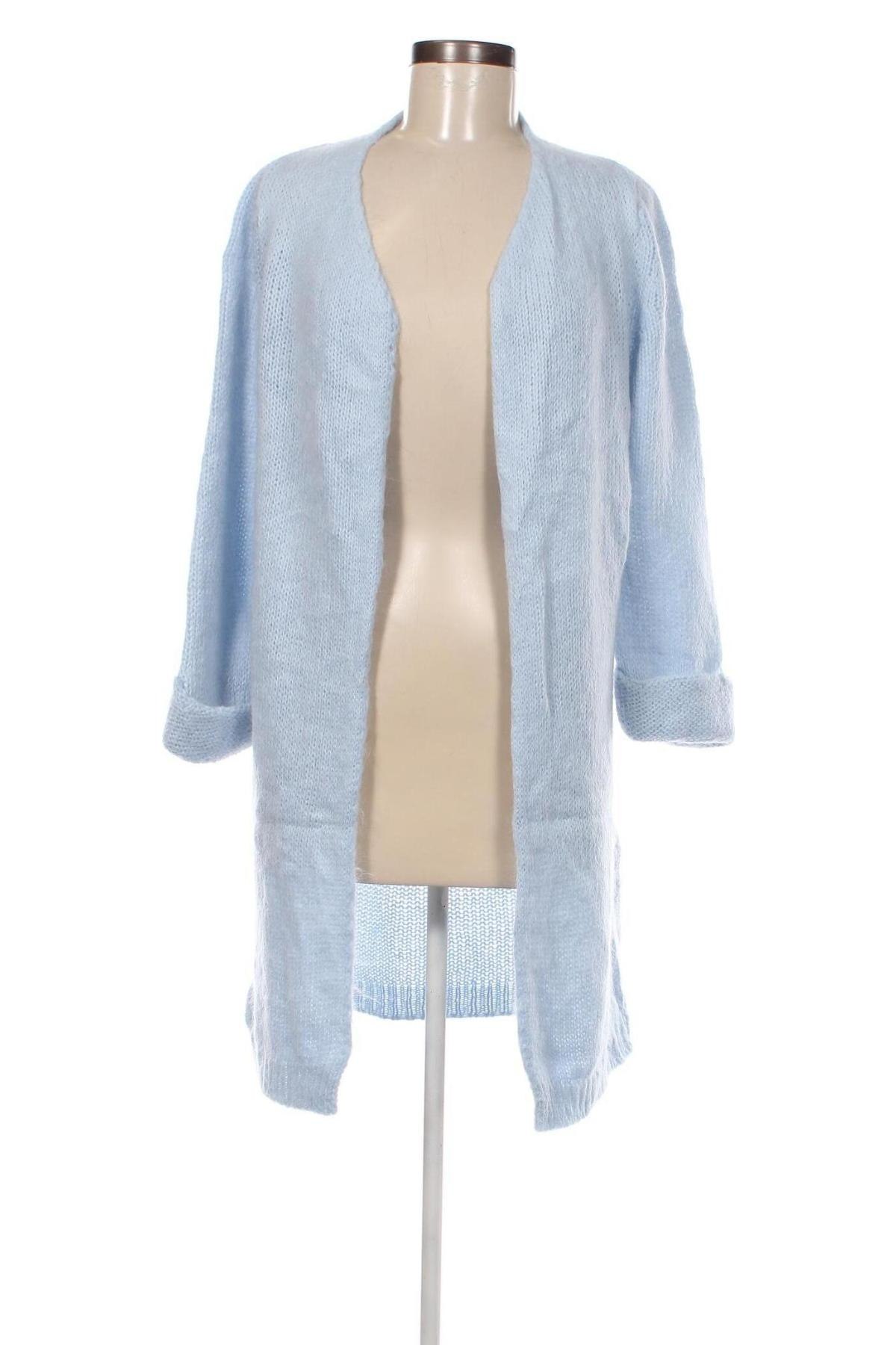 Damen Strickjacke, Größe L, Farbe Blau, Preis 7,49 €