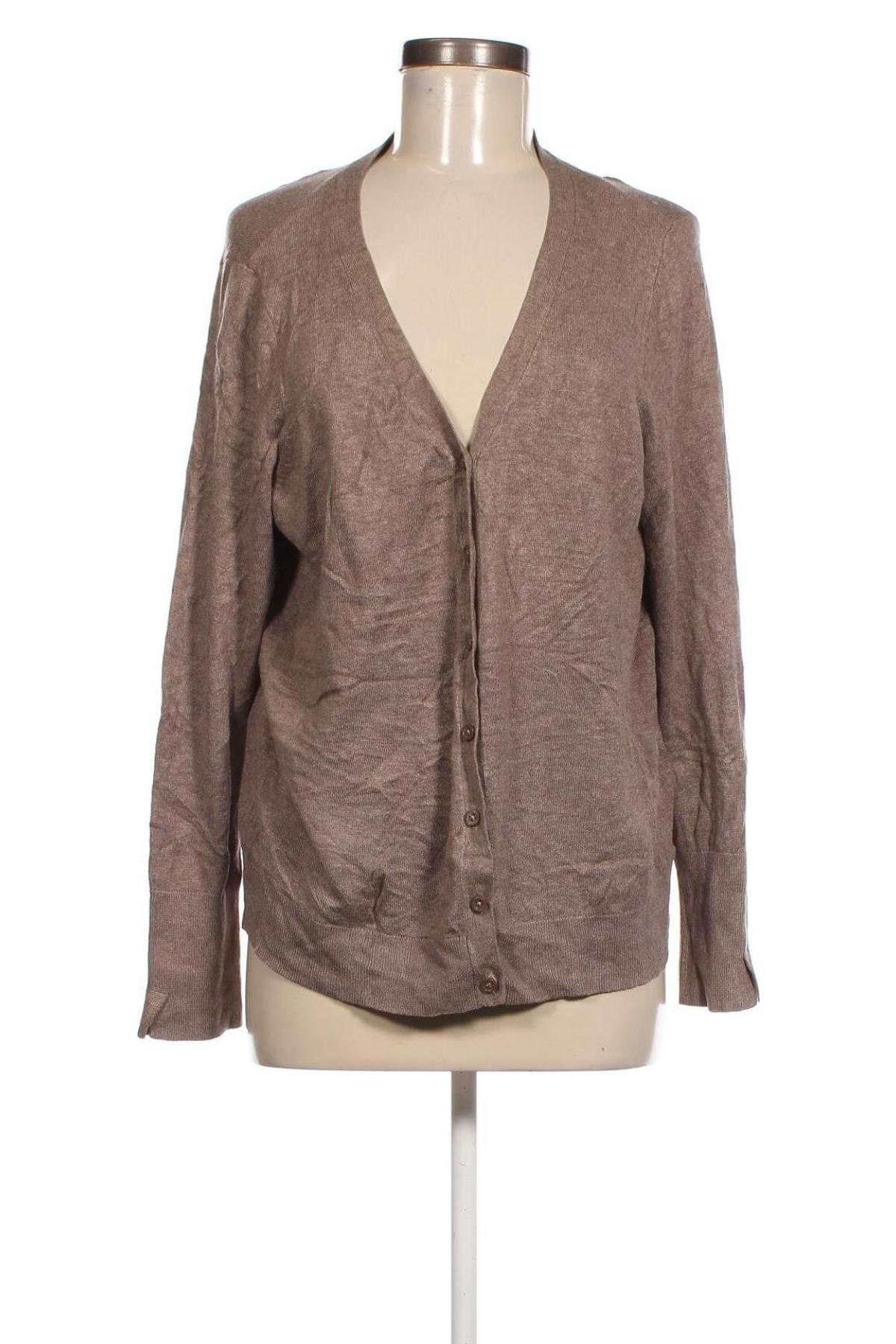 Damen Strickjacke, Größe XL, Farbe Braun, Preis € 3,49