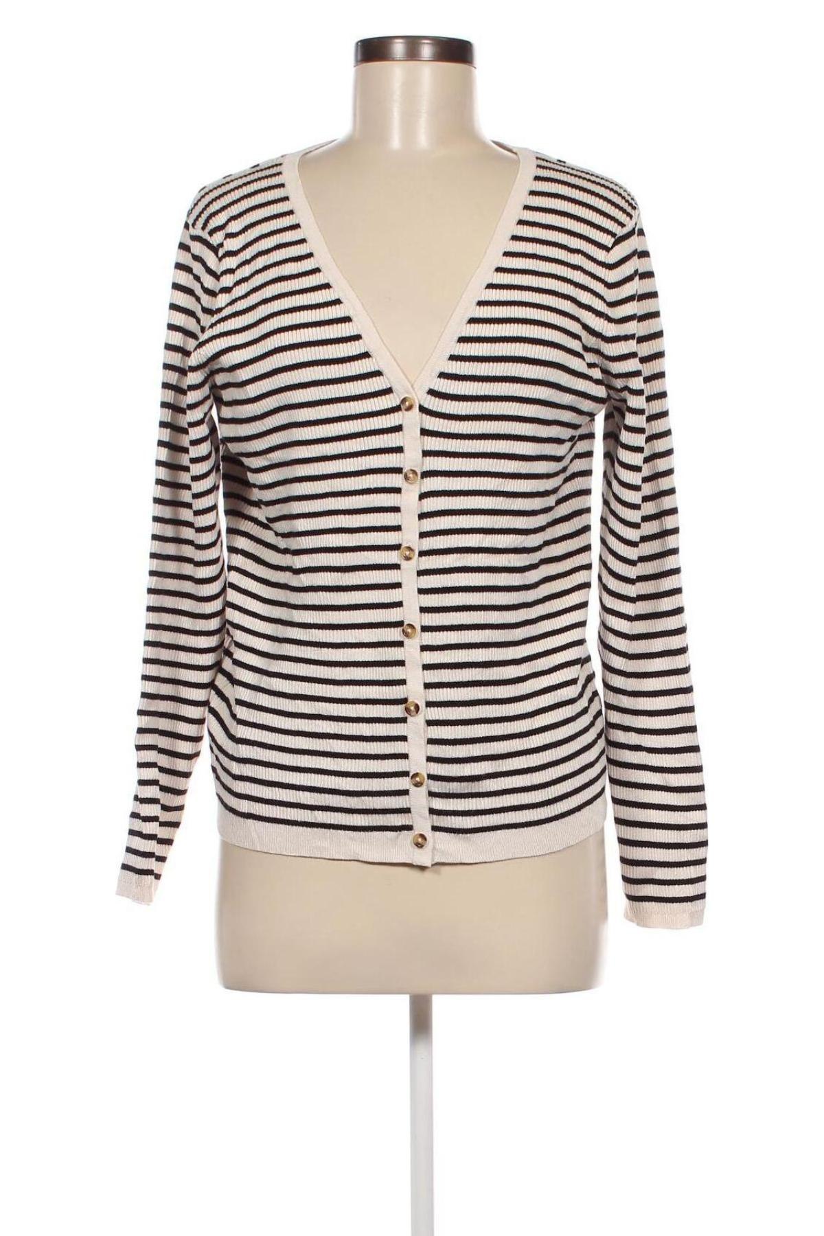 Cardigan de damă BeachLunchLounge, Mărime L, Culoare Ecru, Preț 47,99 Lei