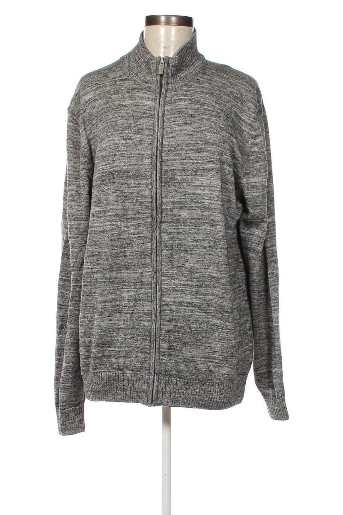 Damen Strickjacke C&A, Größe L, Farbe Grau, Preis 6,49 €