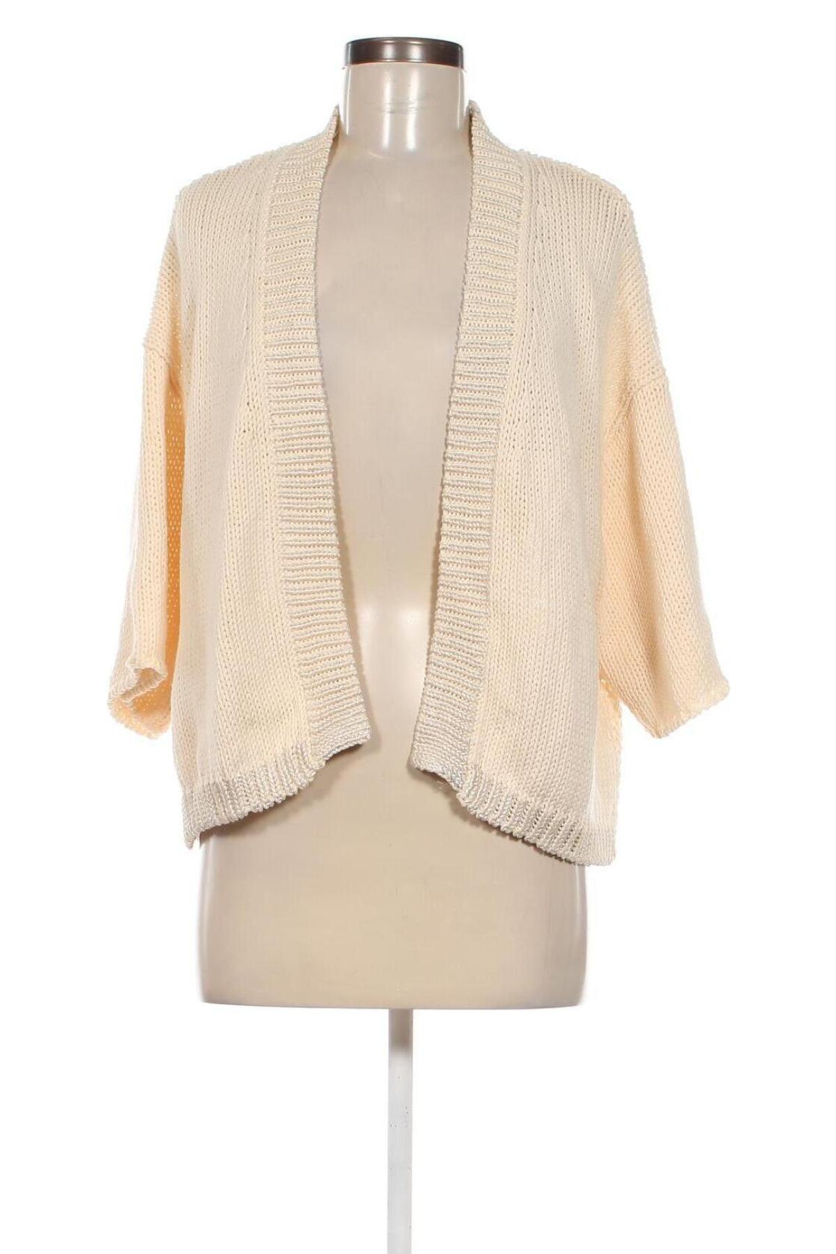 Cardigan de damă CKS, Mărime M, Culoare Ecru, Preț 161,99 Lei