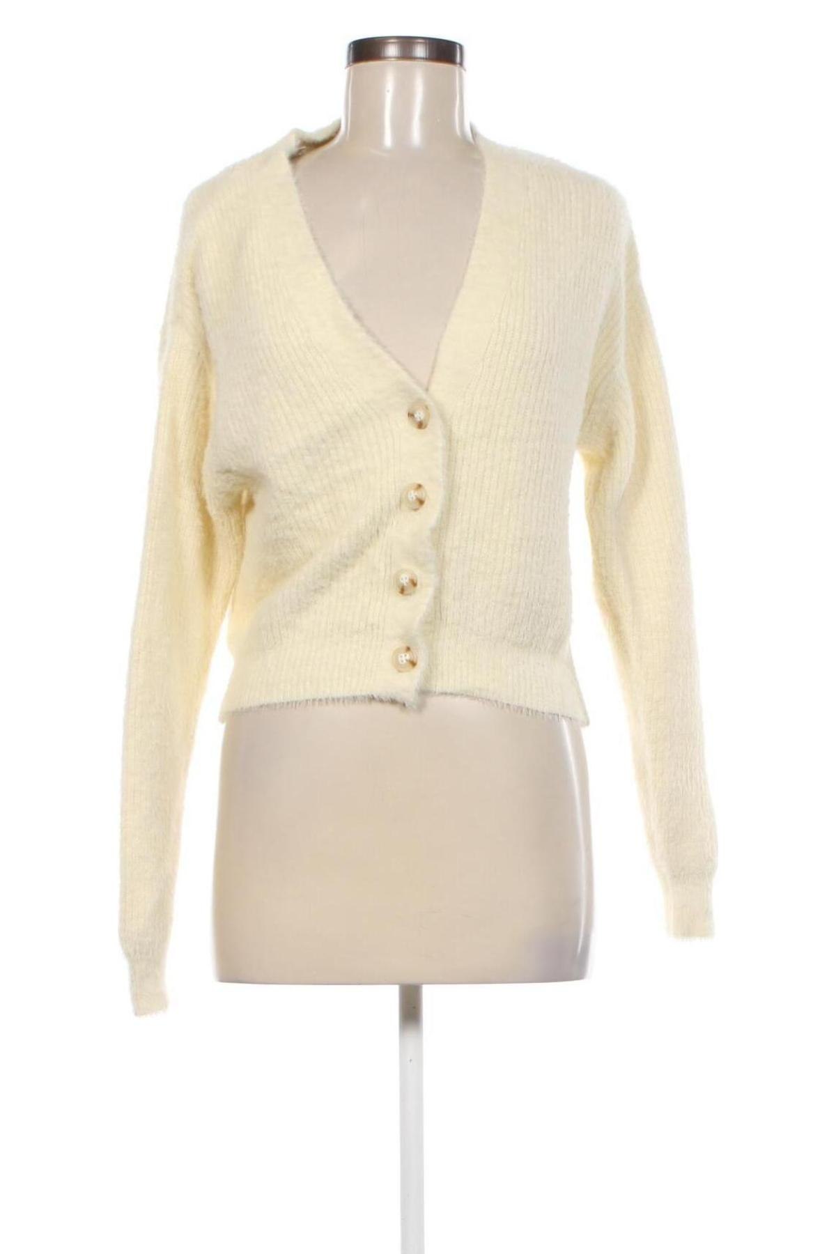 Cardigan de damă Clockhouse, Mărime S, Culoare Ecru, Preț 33,99 Lei