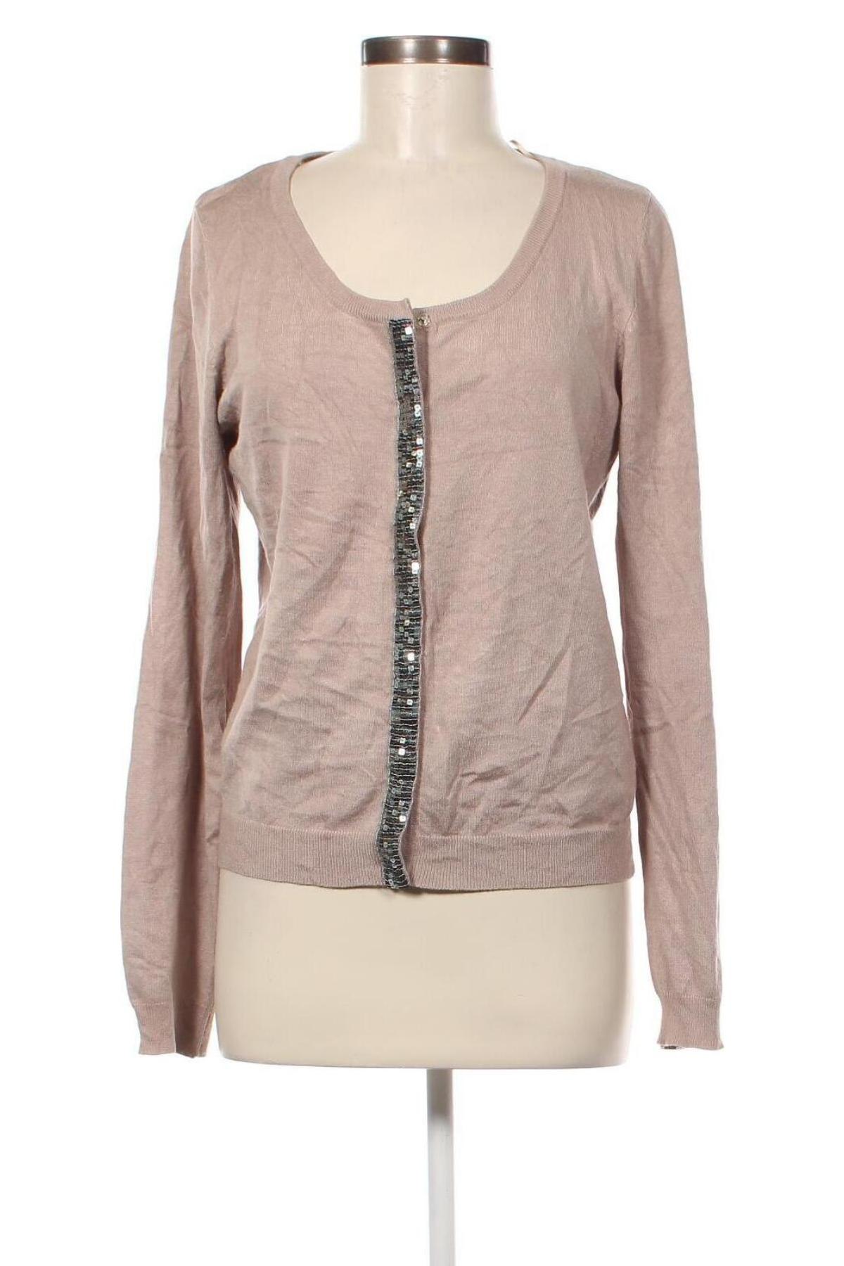 Damen Strickjacke Cream, Größe XL, Farbe Beige, Preis € 8,99