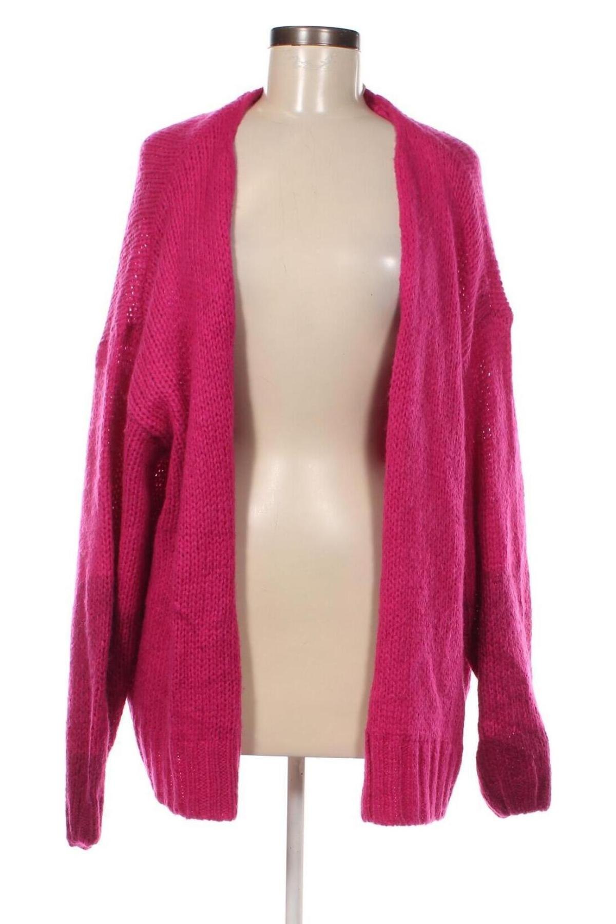 Cardigan de damă Essentials by Tchibo, Mărime L, Culoare Roz, Preț 38,49 Lei