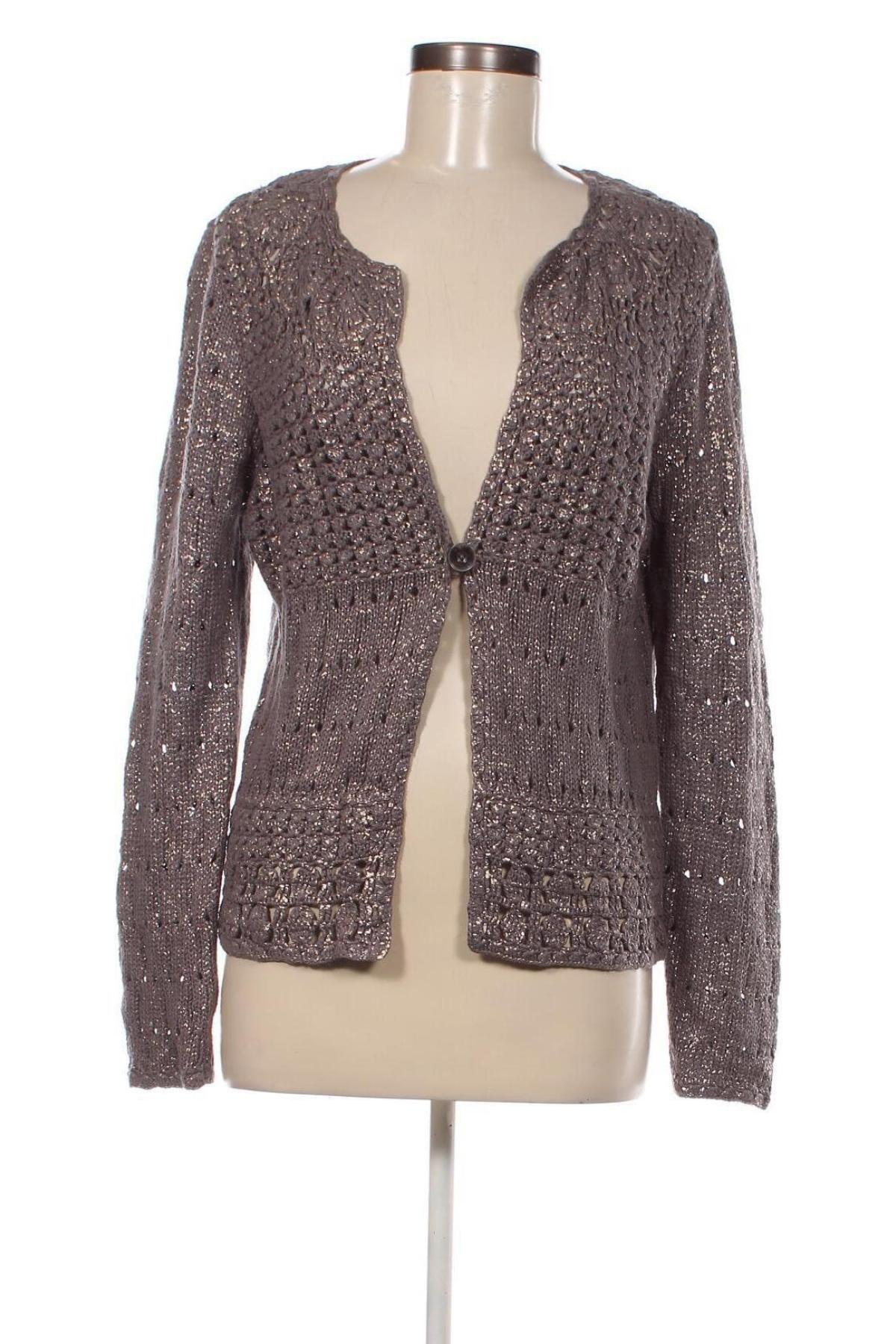 Cardigan de damă Gelco, Mărime M, Culoare Gri, Preț 33,99 Lei