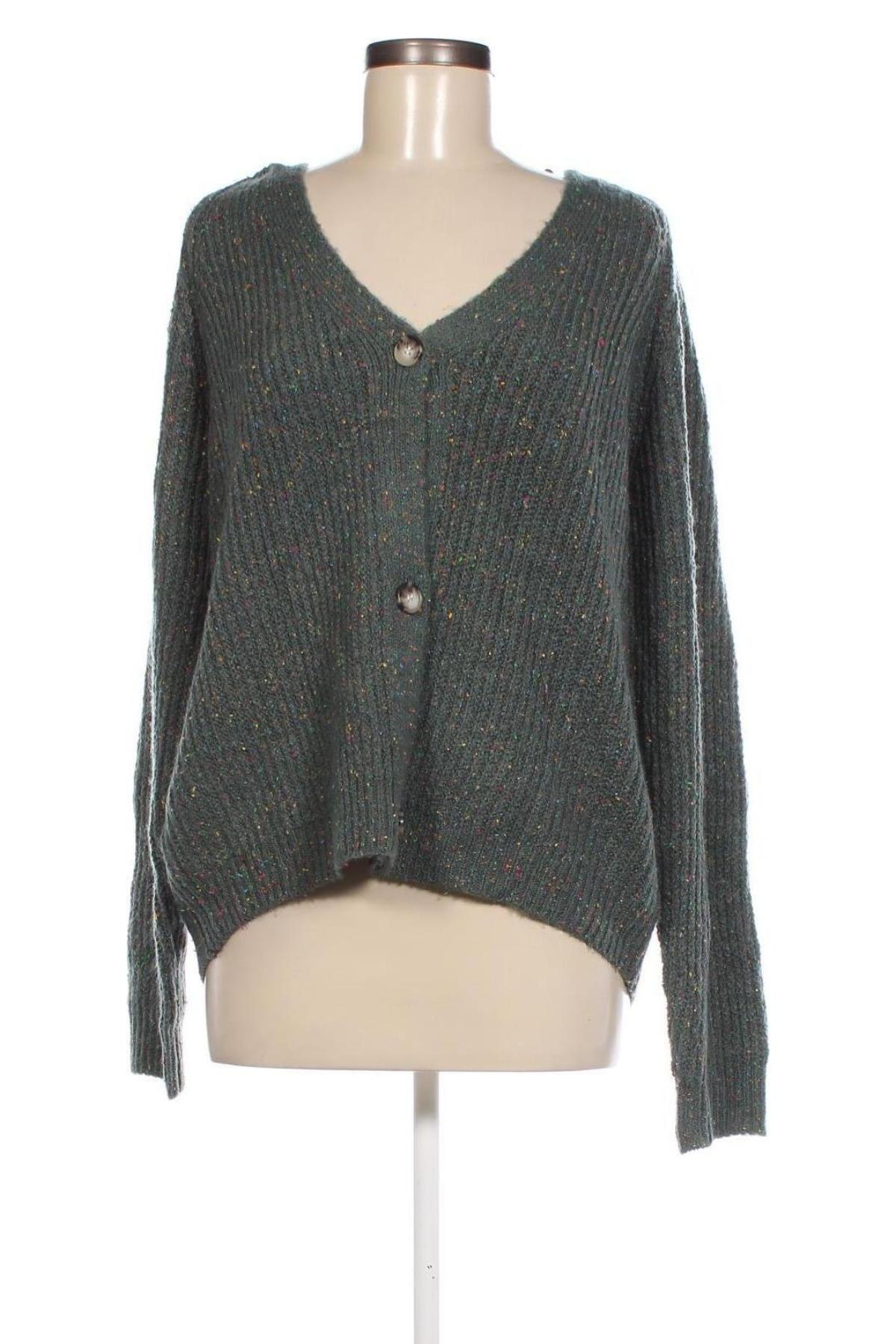 Cardigan de damă Gina, Mărime XL, Culoare Verde, Preț 95,39 Lei