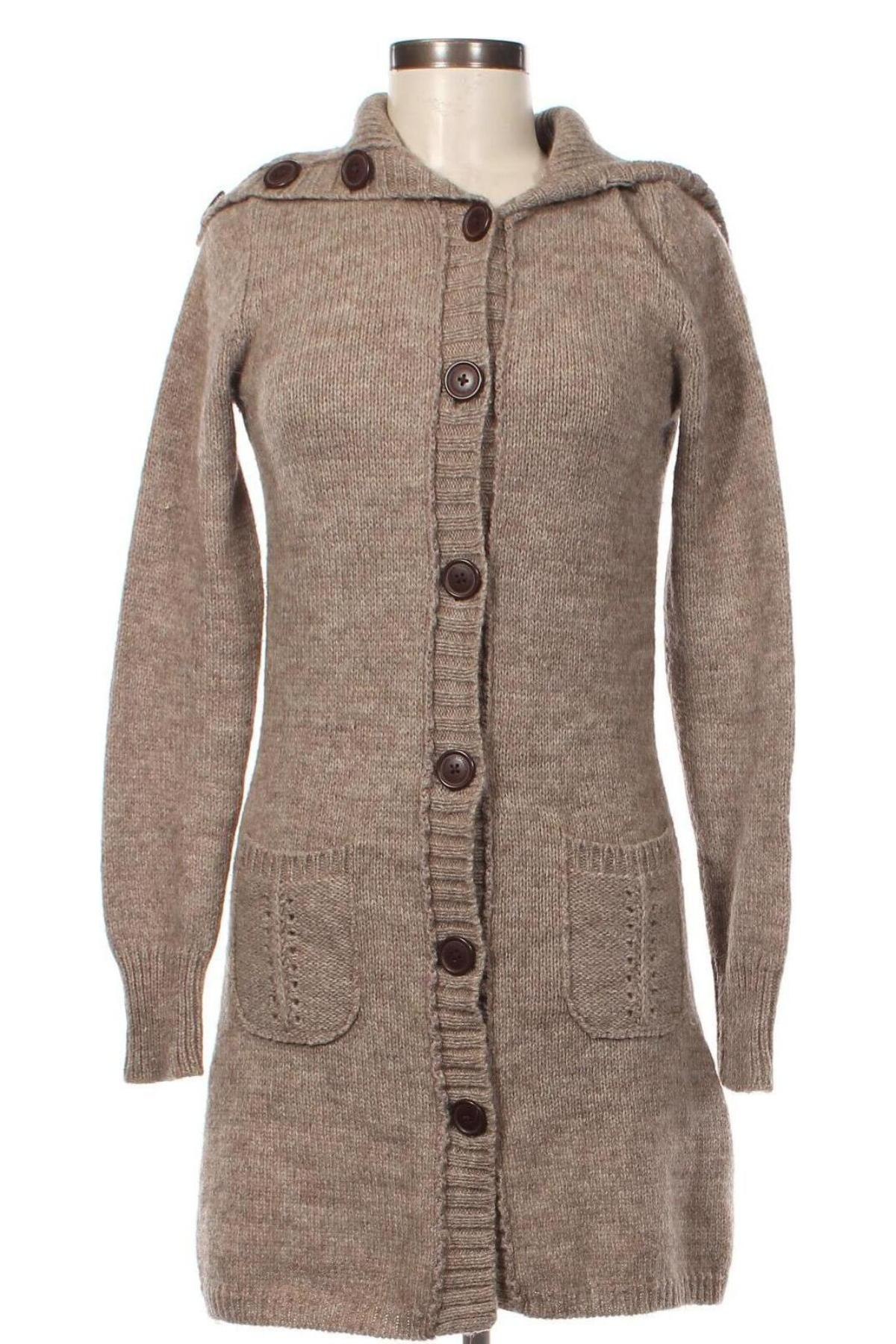 Damen Strickjacke H&M, Größe M, Farbe Beige, Preis € 20,18