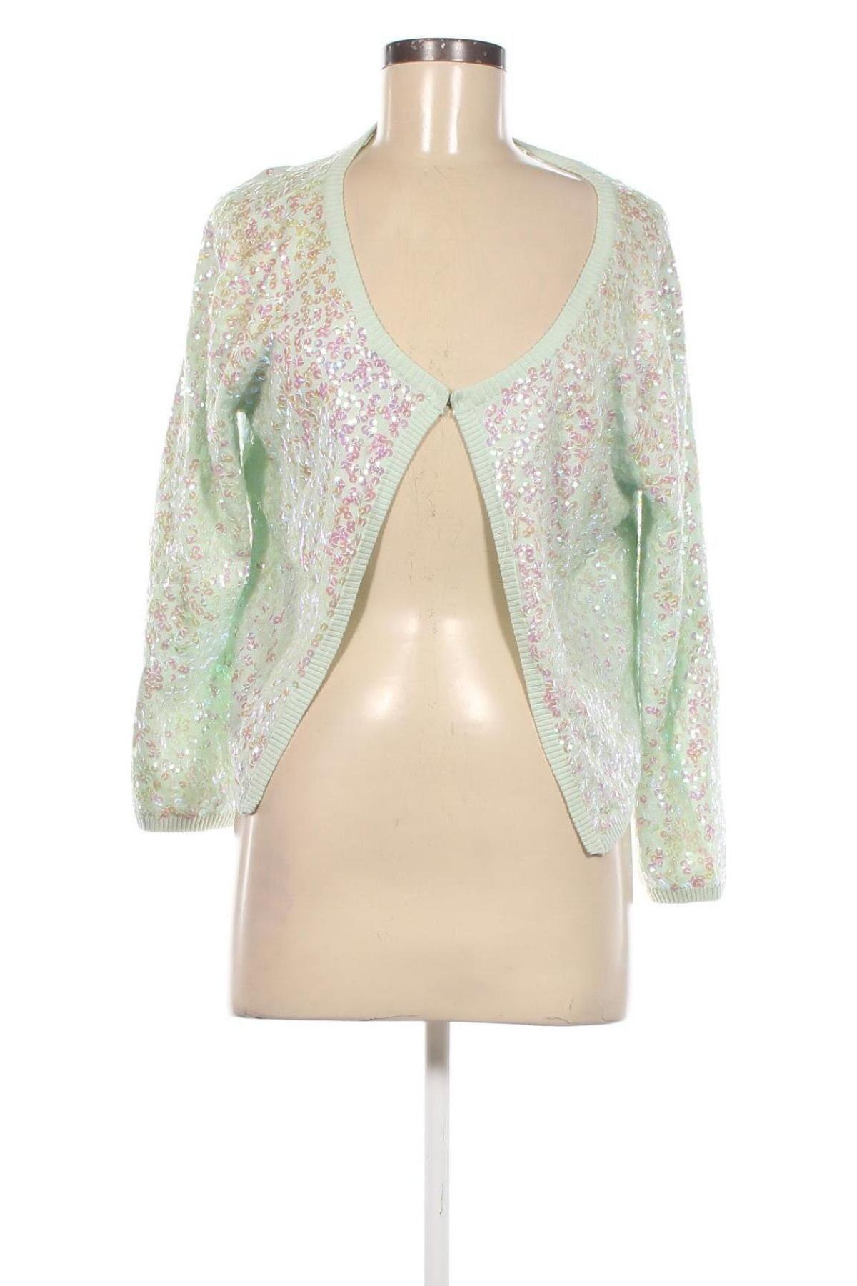 Cardigan de damă H&M, Mărime L, Culoare Verde, Preț 33,99 Lei