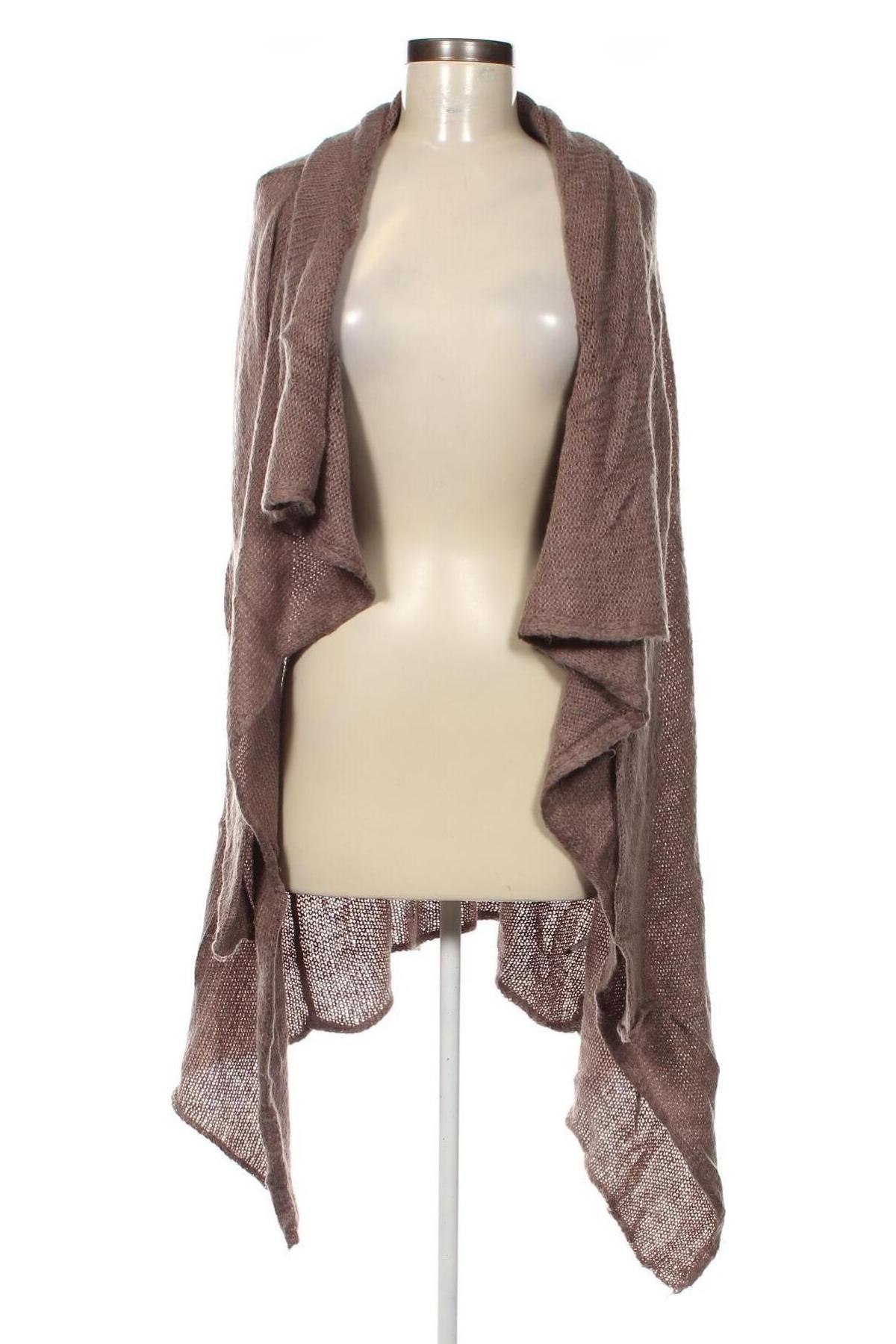 Cardigan de damă Heart, Mărime M, Culoare Maro, Preț 32,99 Lei