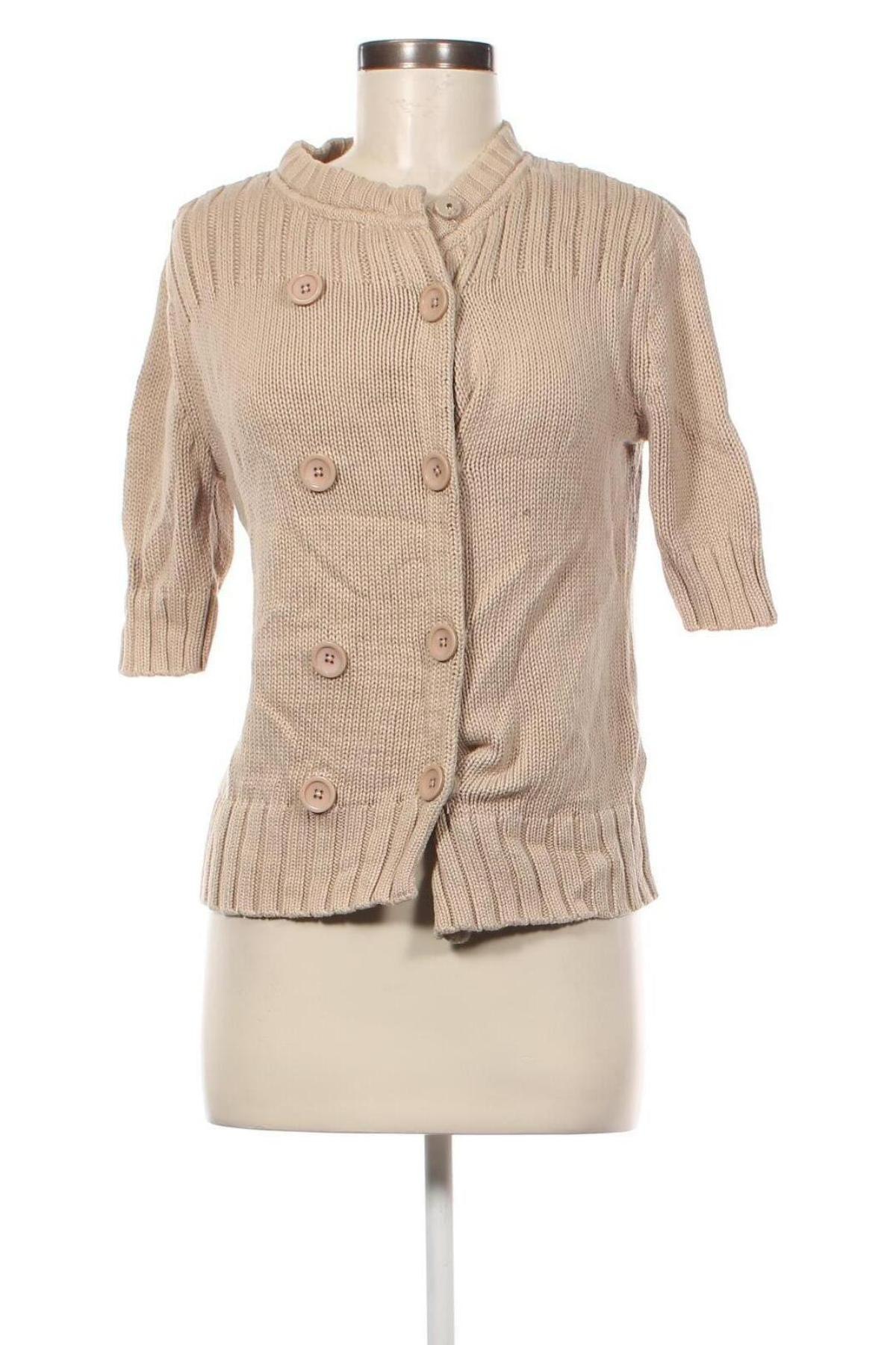 Damen Strickjacke Jackpot, Größe XS, Farbe Beige, Preis € 3,49