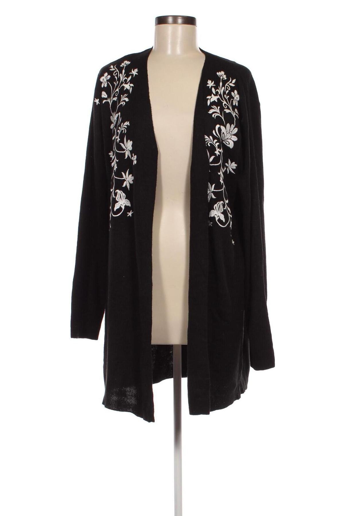 Cardigan de damă Janina, Mărime L, Culoare Negru, Preț 54,99 Lei