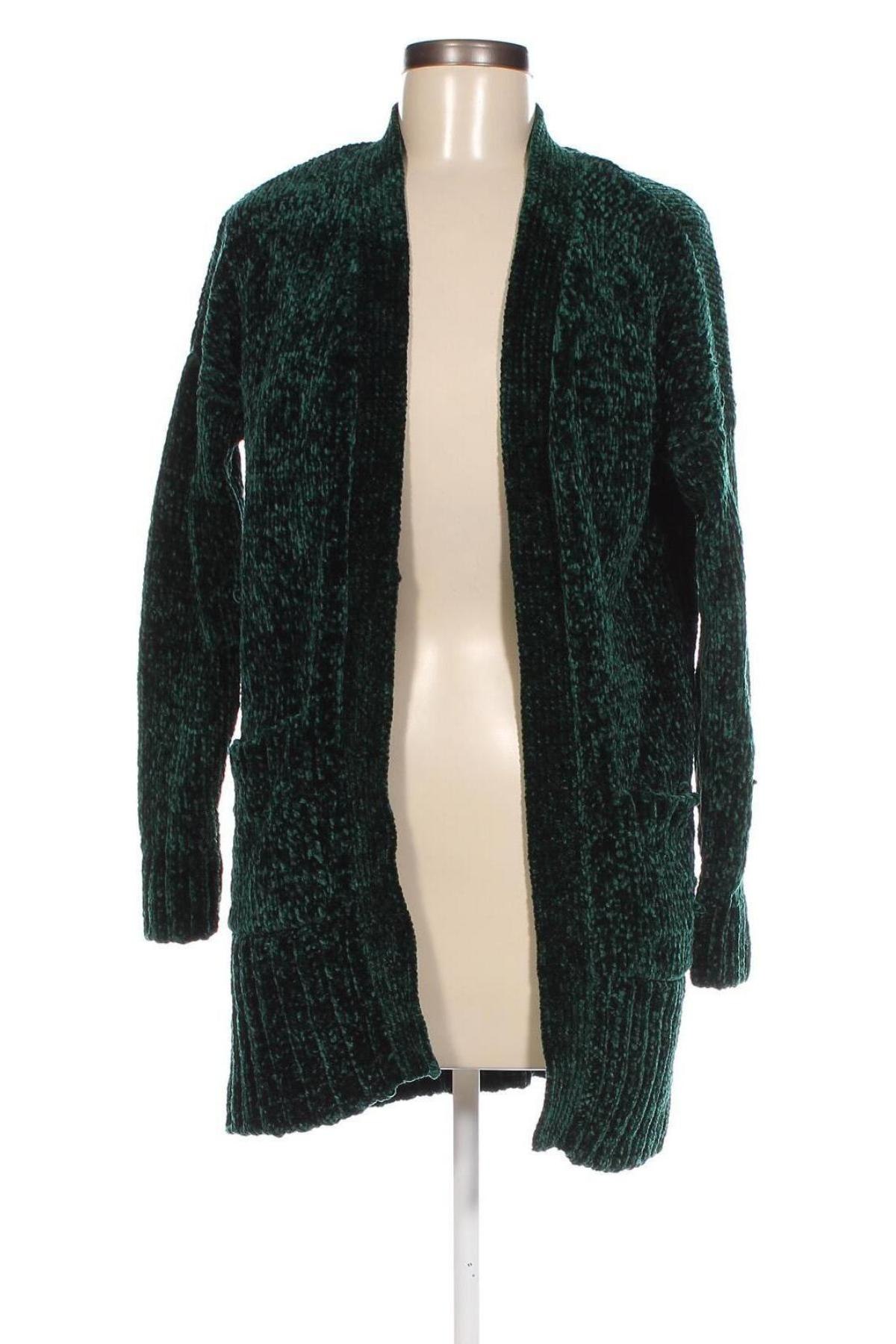 Cardigan de damă Janina, Mărime S, Culoare Verde, Preț 33,99 Lei