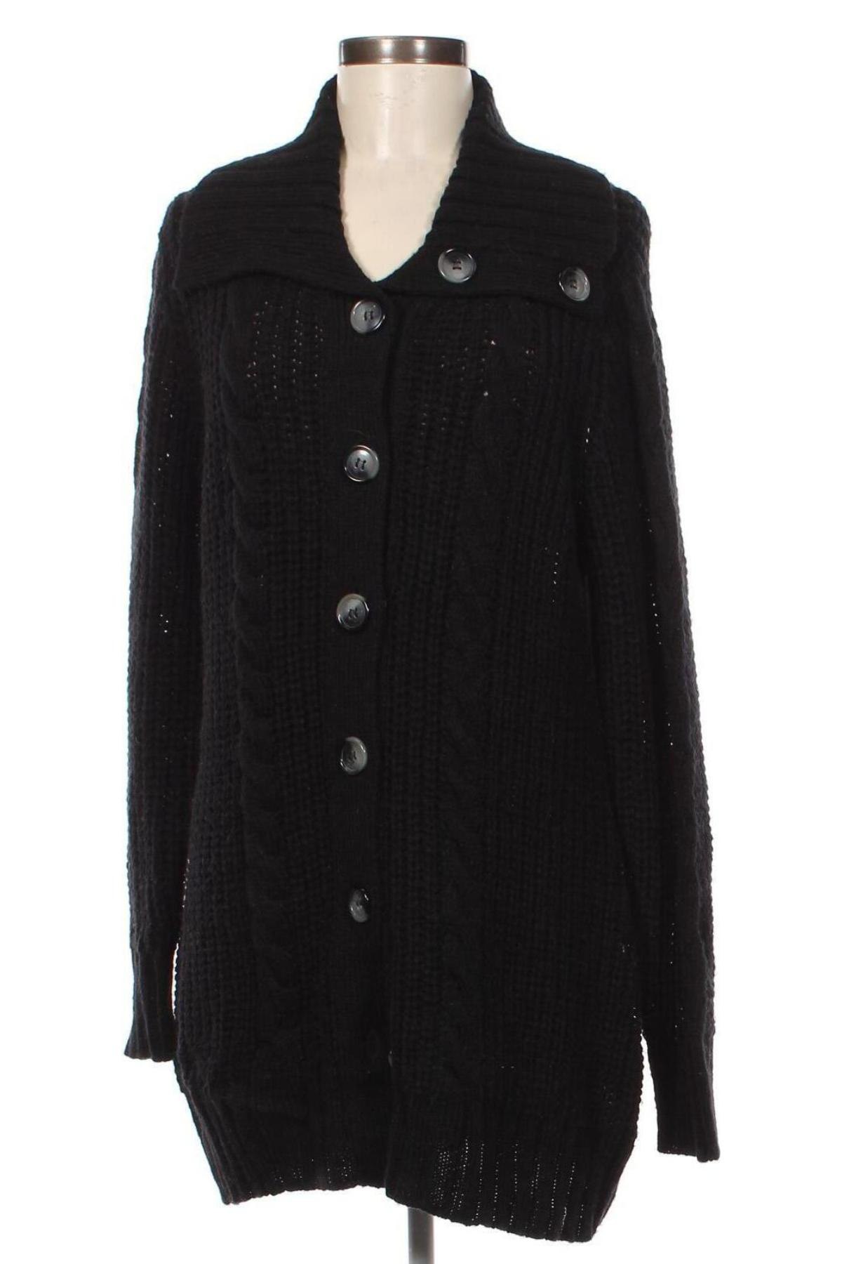 Cardigan de damă Joy, Mărime L, Culoare Negru, Preț 47,99 Lei