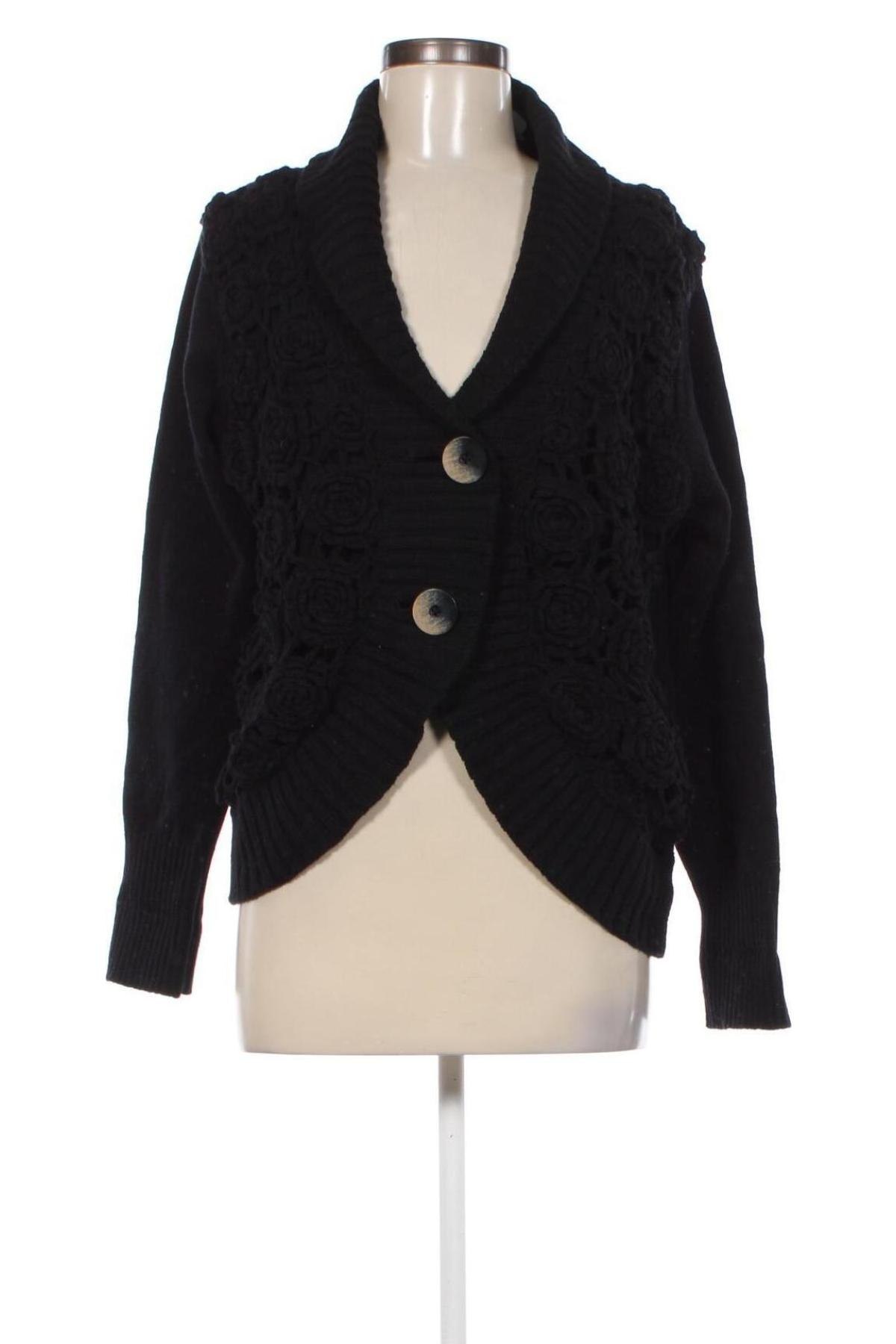 Cardigan de damă Lardini By Laura Lardini, Mărime XL, Culoare Negru, Preț 64,99 Lei