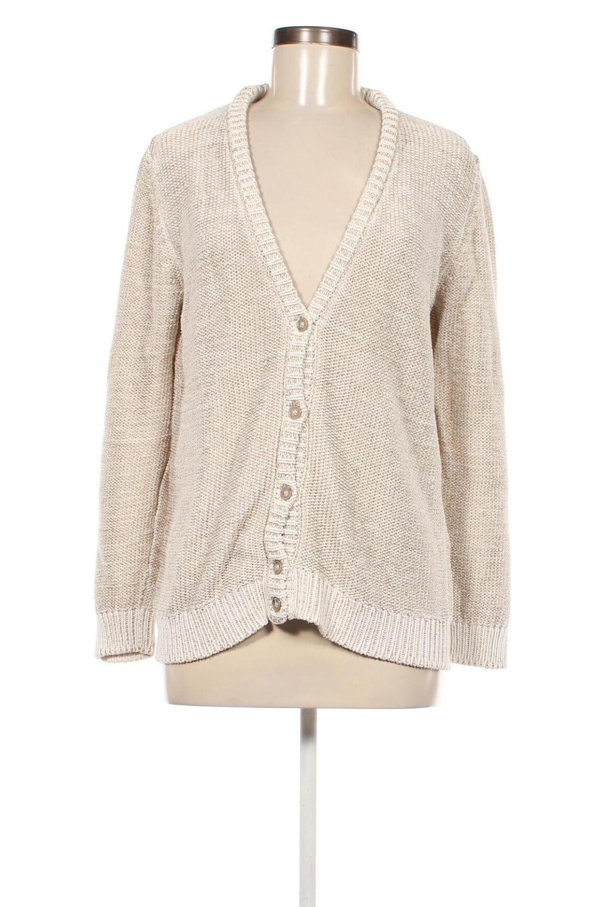 Damen Strickjacke Massimo Dutti, Größe L, Farbe Beige, Preis € 22,29