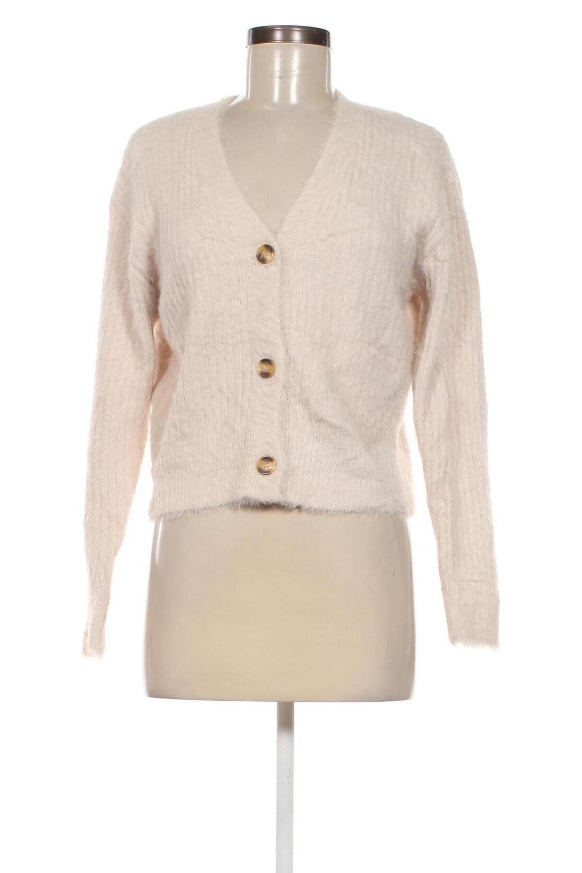 Damen Strickjacke New Look, Größe S, Farbe Beige, Preis € 7,49