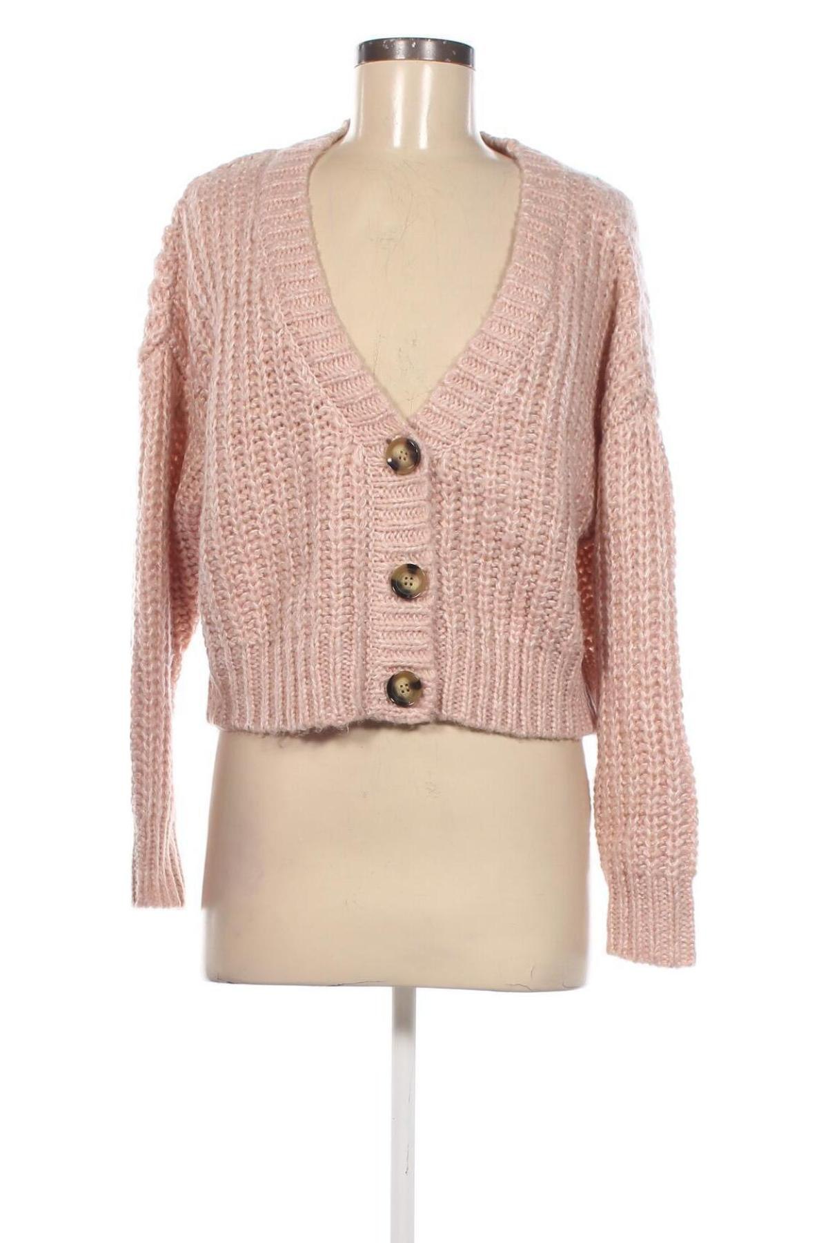 Cardigan de damă ONLY, Mărime M, Culoare Roz, Preț 31,99 Lei