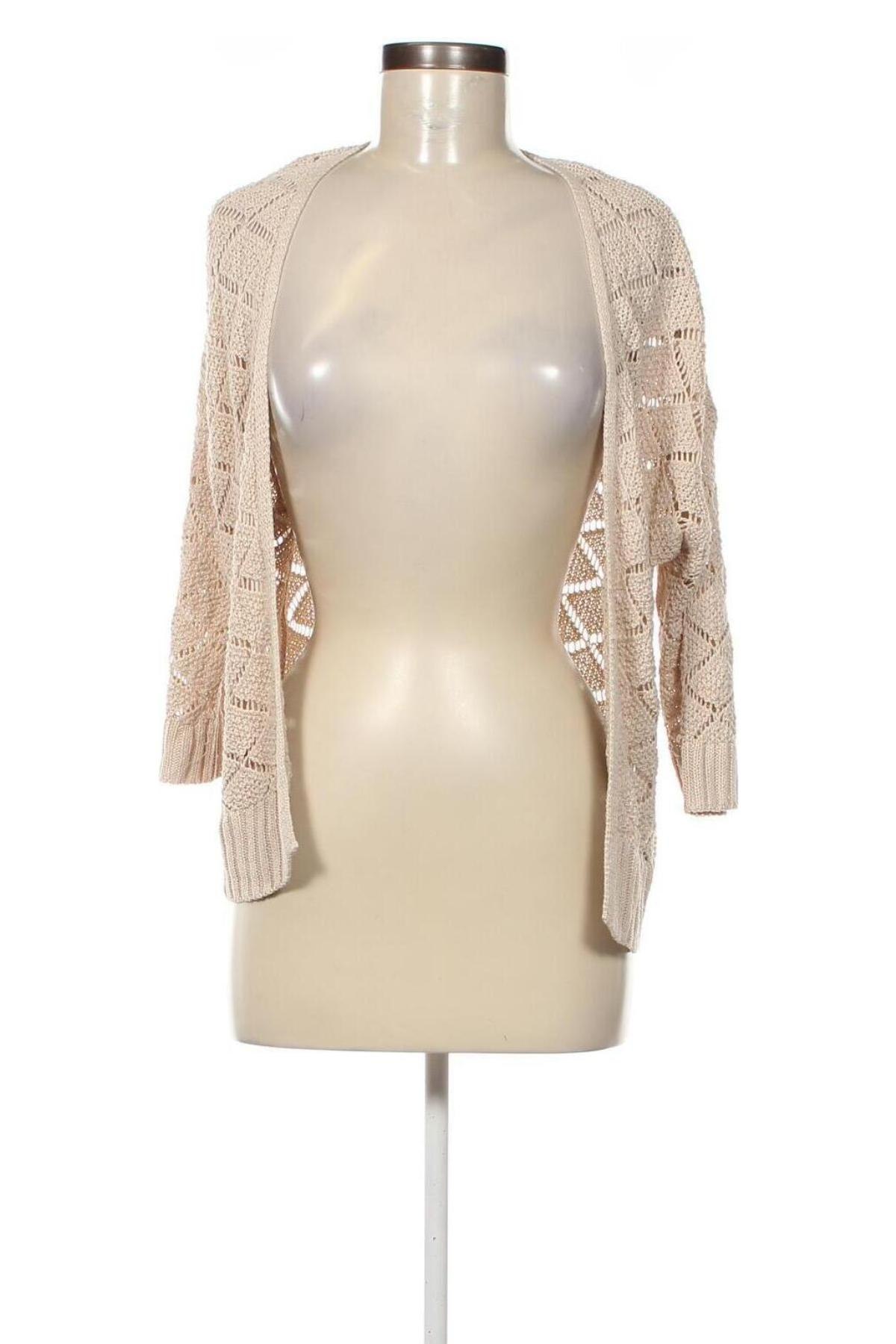 Cardigan de damă Peacocks, Mărime S, Culoare Bej, Preț 12,99 Lei