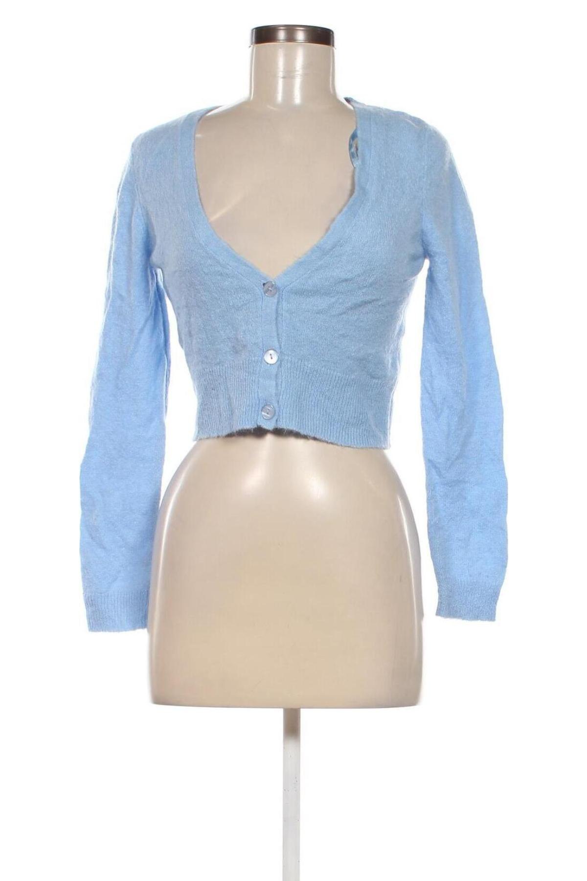 Damen Strickjacke Review, Größe M, Farbe Blau, Preis € 9,99