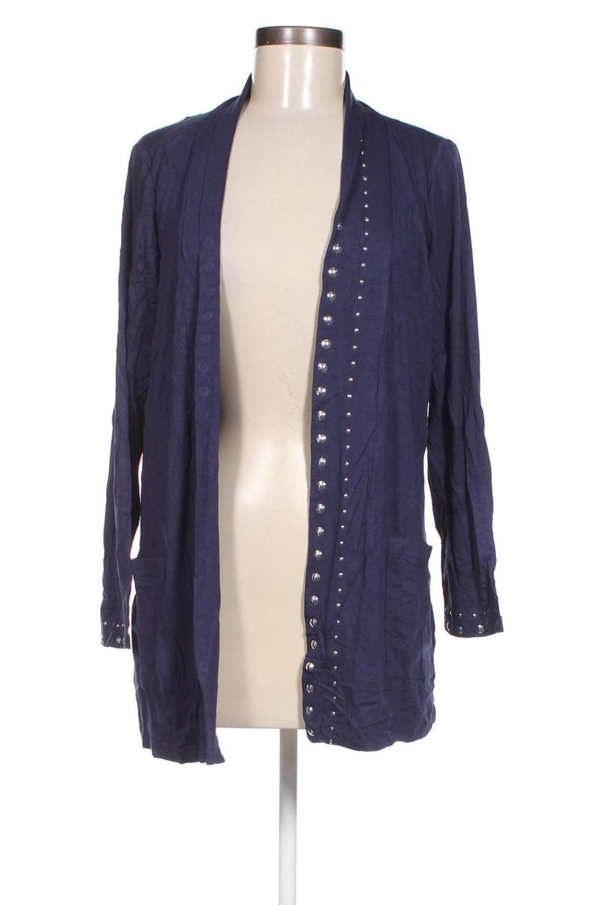 Damen Strickjacke Rockmans, Größe S, Farbe Blau, Preis € 6,99