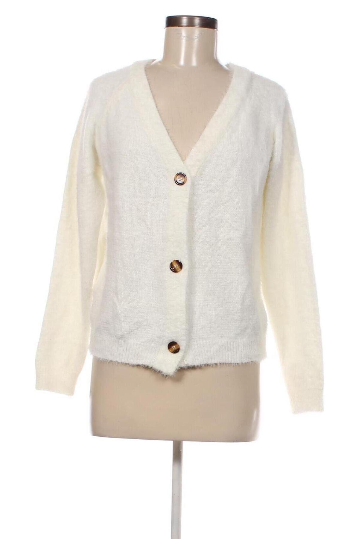 Cardigan de damă SHEIN, Mărime S, Culoare Ecru, Preț 33,99 Lei