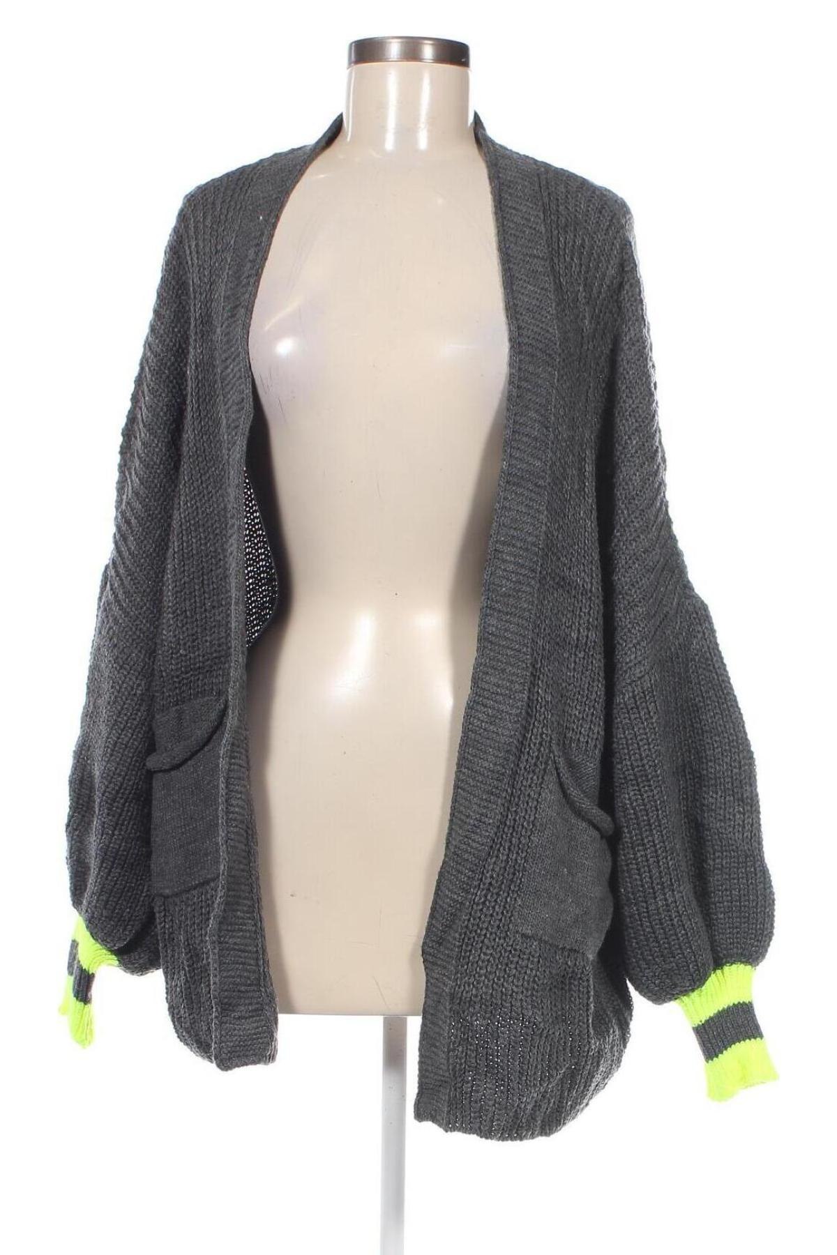 Cardigan de damă Sassy Classy, Mărime XXL, Culoare Gri, Preț 47,99 Lei