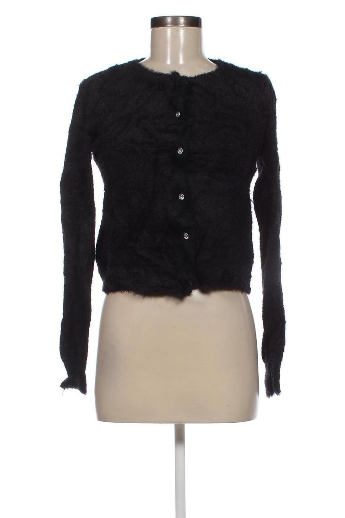 Cardigan de damă Temt, Mărime S, Culoare Negru, Preț 33,99 Lei