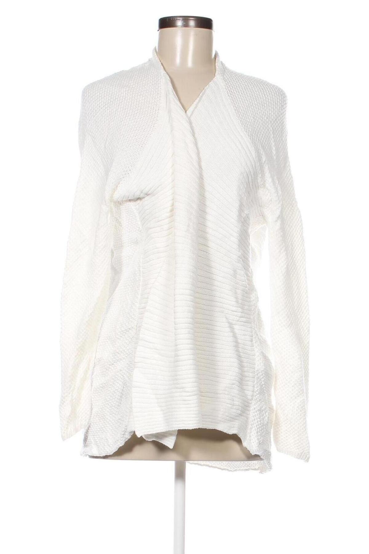 Cardigan de damă Tom Tailor, Mărime M, Culoare Alb, Preț 47,99 Lei