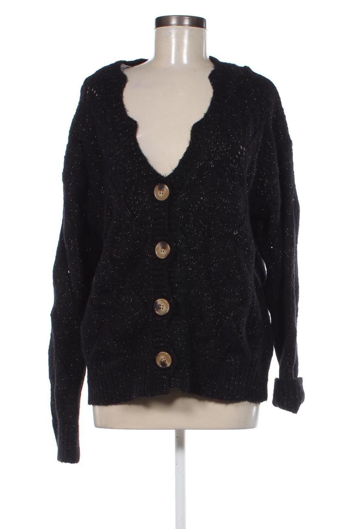 Cardigan de damă Tricia, Mărime M, Culoare Negru, Preț 15,99 Lei