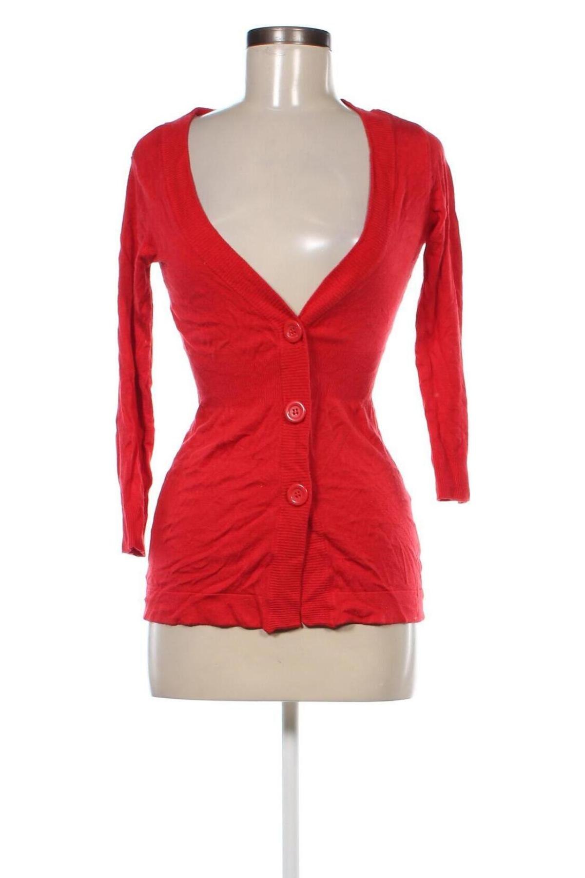 Damen Strickjacke Vero Moda, Größe M, Farbe Rot, Preis 18,79 €