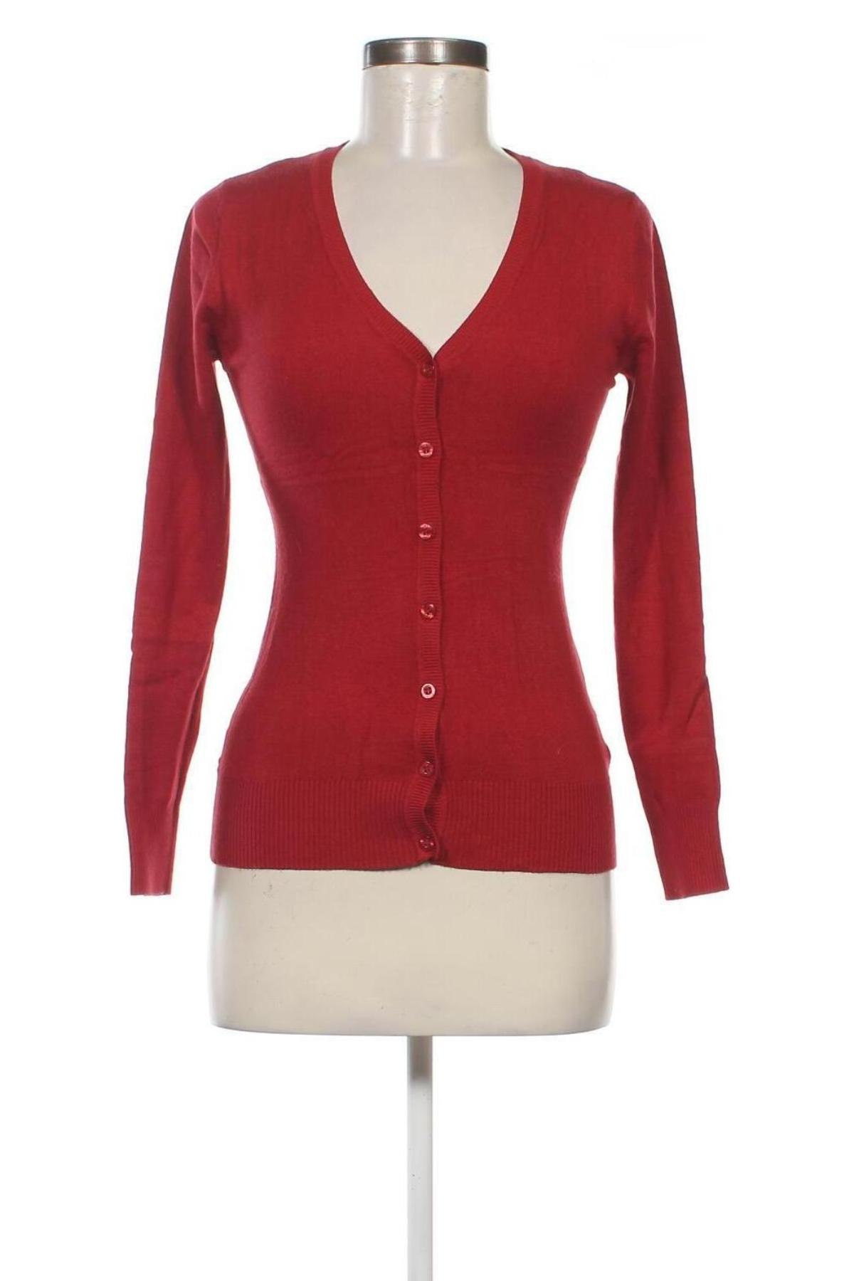 Damen Strickjacke Zuiki, Größe S, Farbe Rot, Preis € 3,49