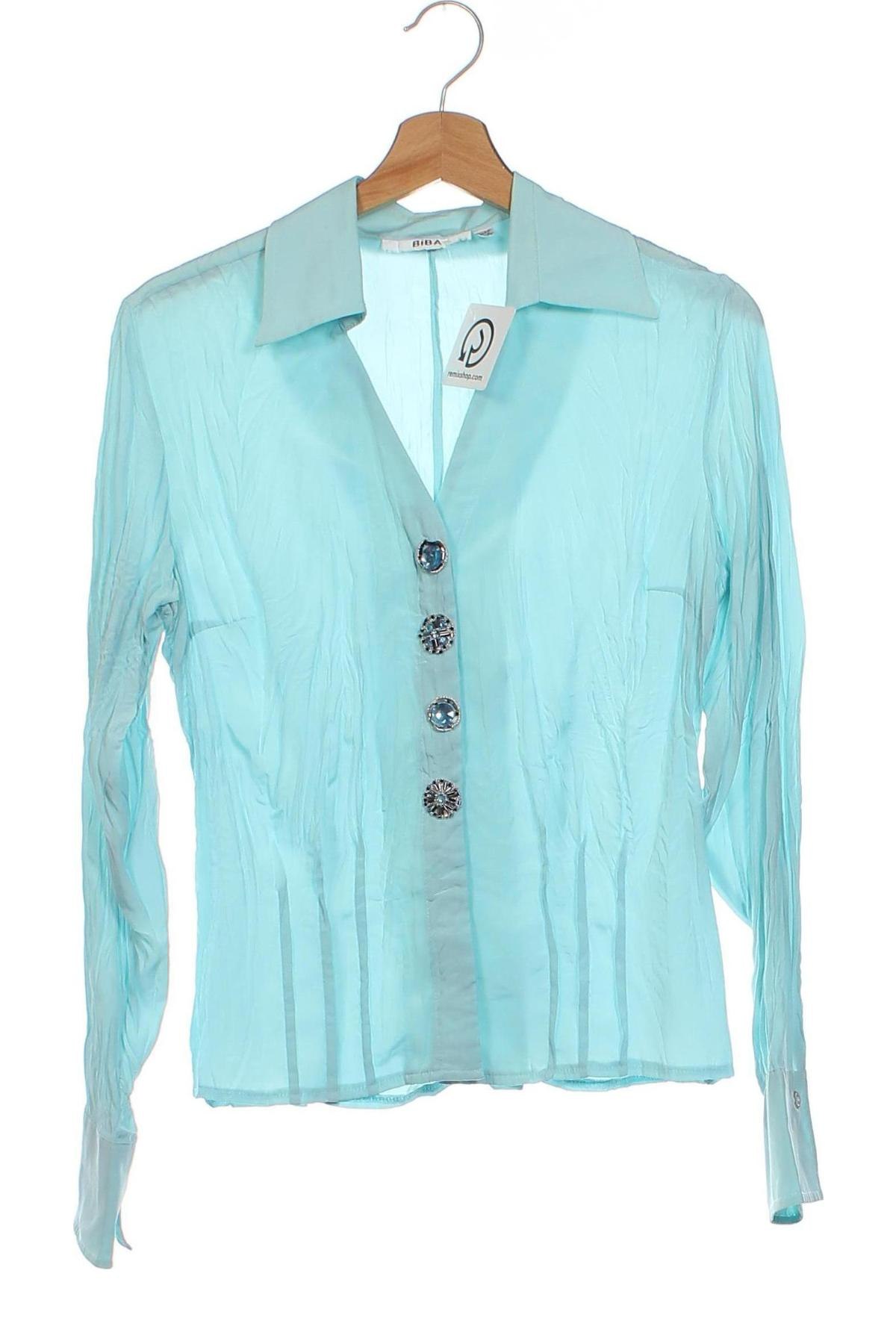 Damenbluse Biba, Größe XS, Farbe Blau, Preis € 15,99