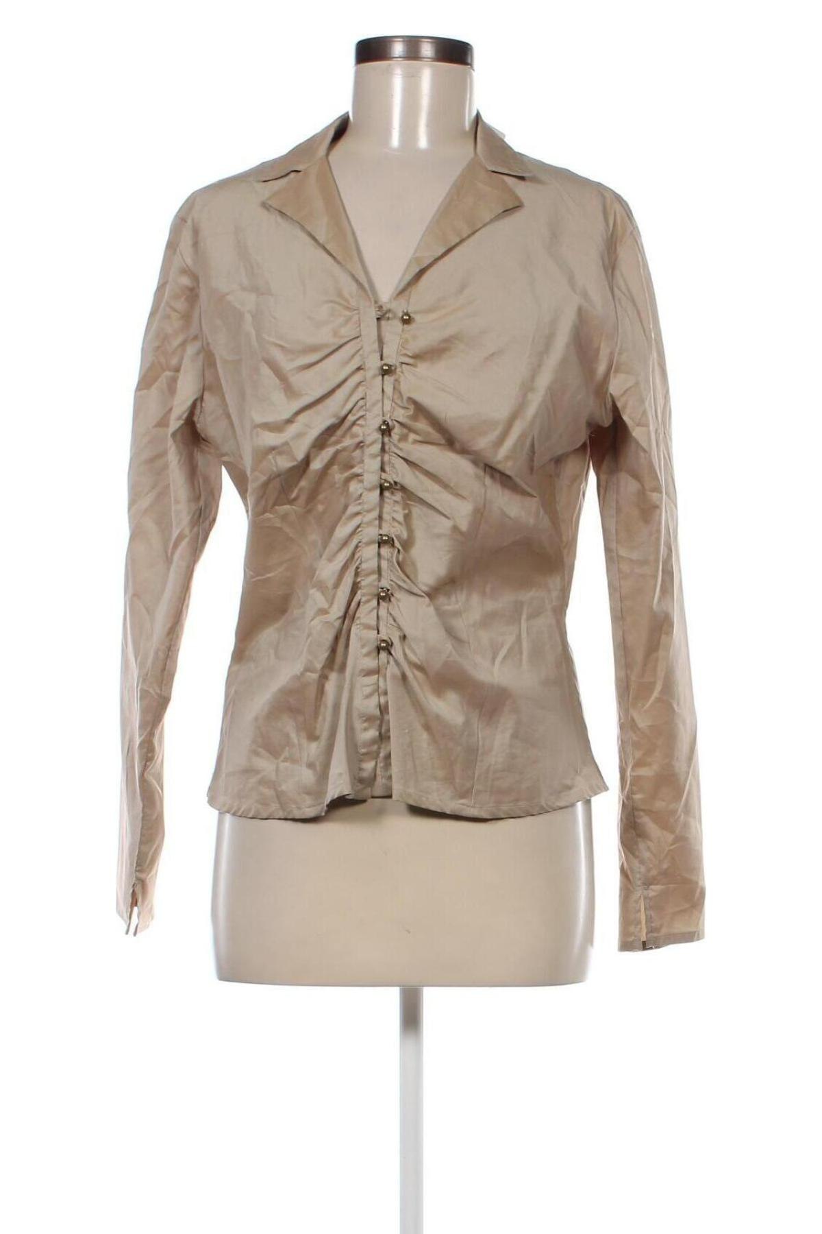 Damenbluse Dino Moda, Größe M, Farbe Beige, Preis € 3,79