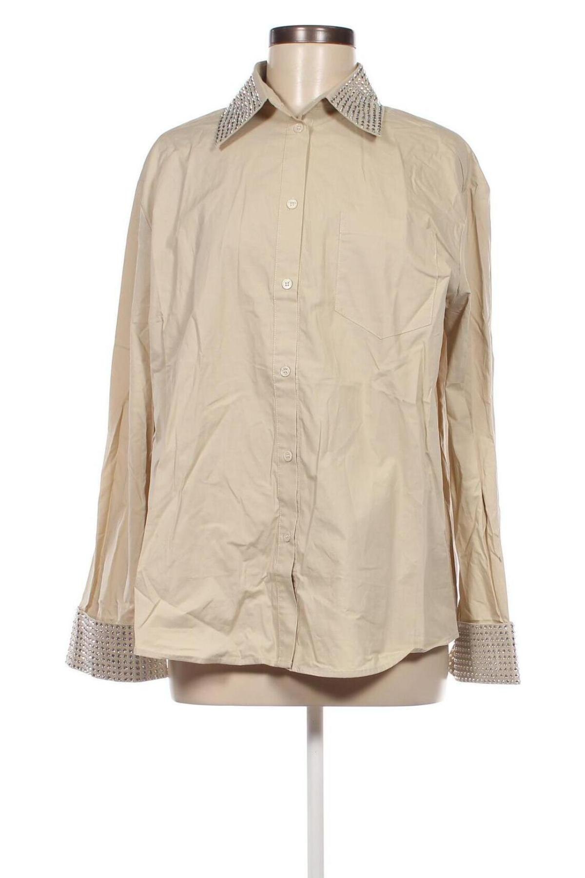 Damenbluse Interdee, Größe L, Farbe Beige, Preis € 16,49