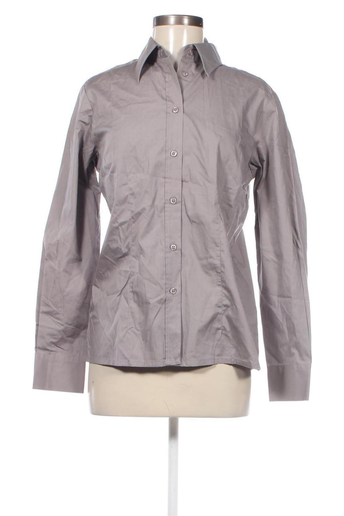 Damenbluse James & Nicholson, Größe M, Farbe Grau, Preis € 4,49