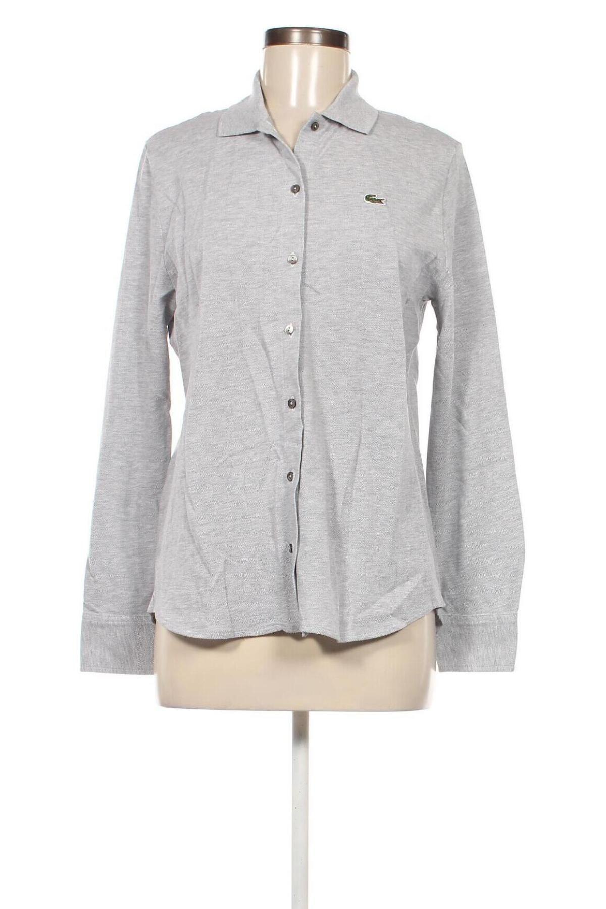 Damenbluse Lacoste, Größe S, Farbe Grau, Preis 82,99 €