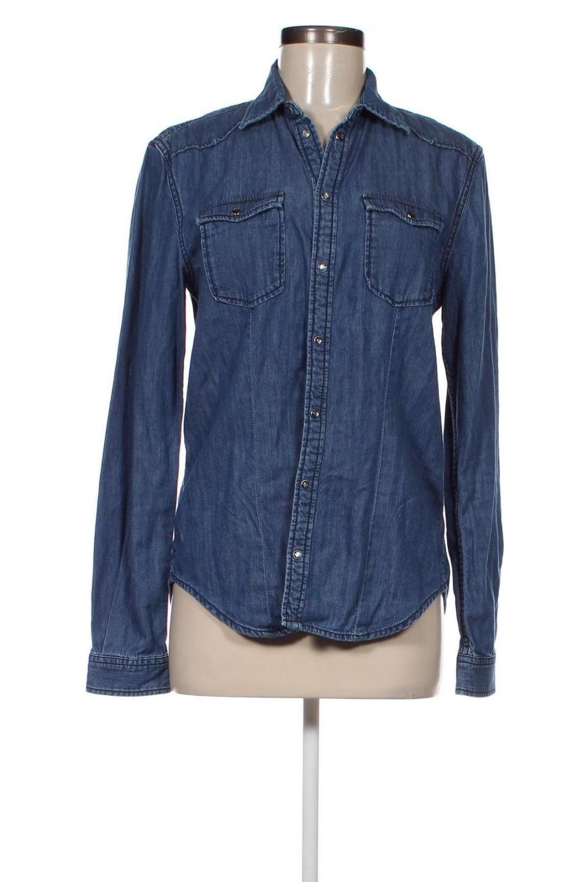 Dámska košeľa  Pepe Jeans, Veľkosť L, Farba Modrá, Cena  15,95 €