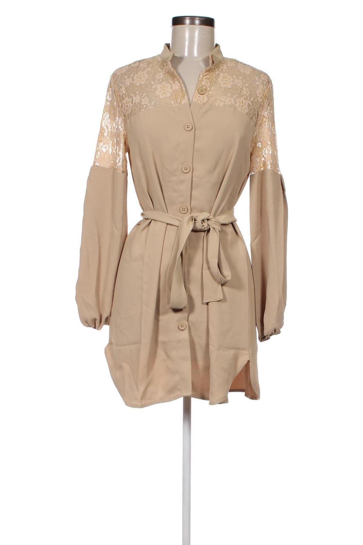 Damenbluse SHEIN, Größe XS, Farbe Beige, Preis € 5,99