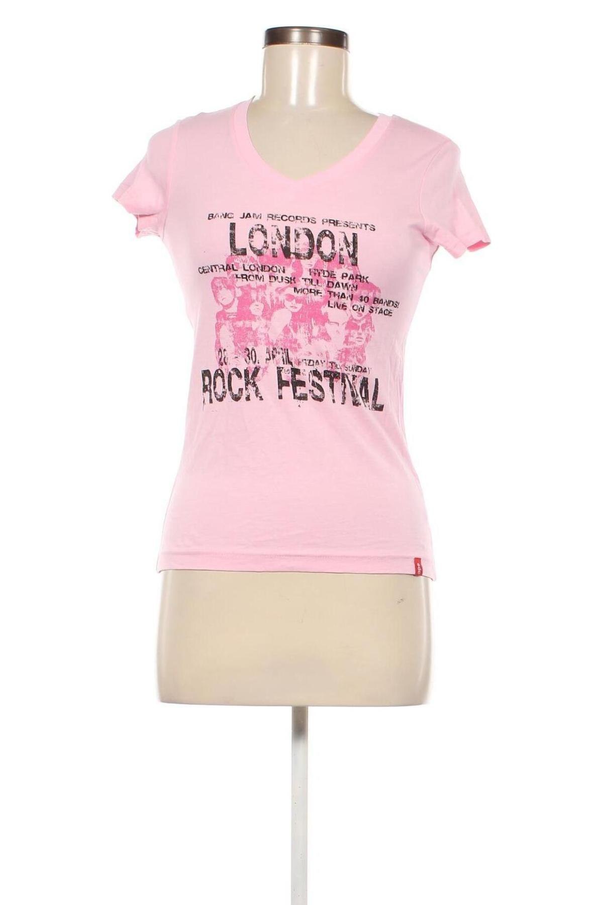 Damen T-Shirt Edc By Esprit, Größe S, Farbe Rosa, Preis 18,00 €