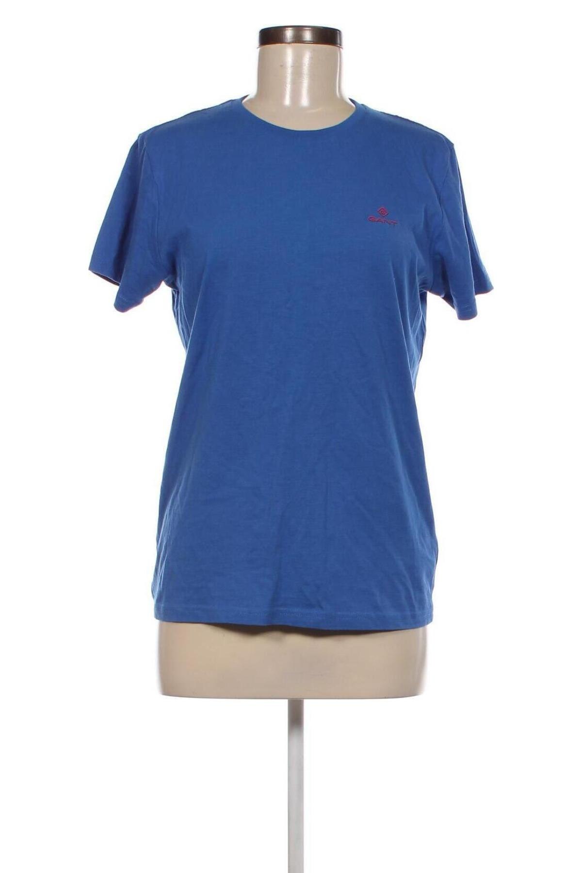 Γυναικείο t-shirt Gant, Μέγεθος S, Χρώμα Μπλέ, Τιμή 17,00 €