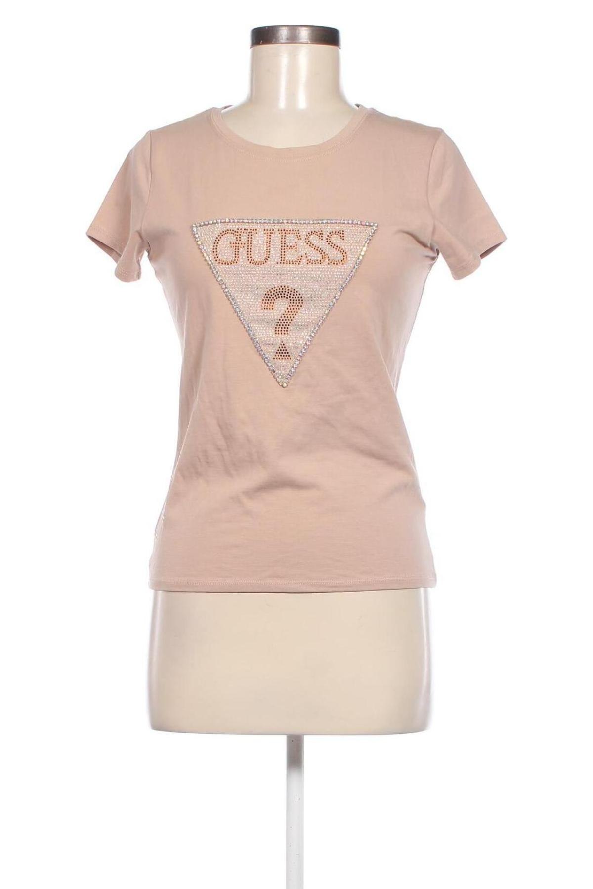 Dámske tričko Guess, Veľkosť M, Farba Béžová, Cena  26,95 €