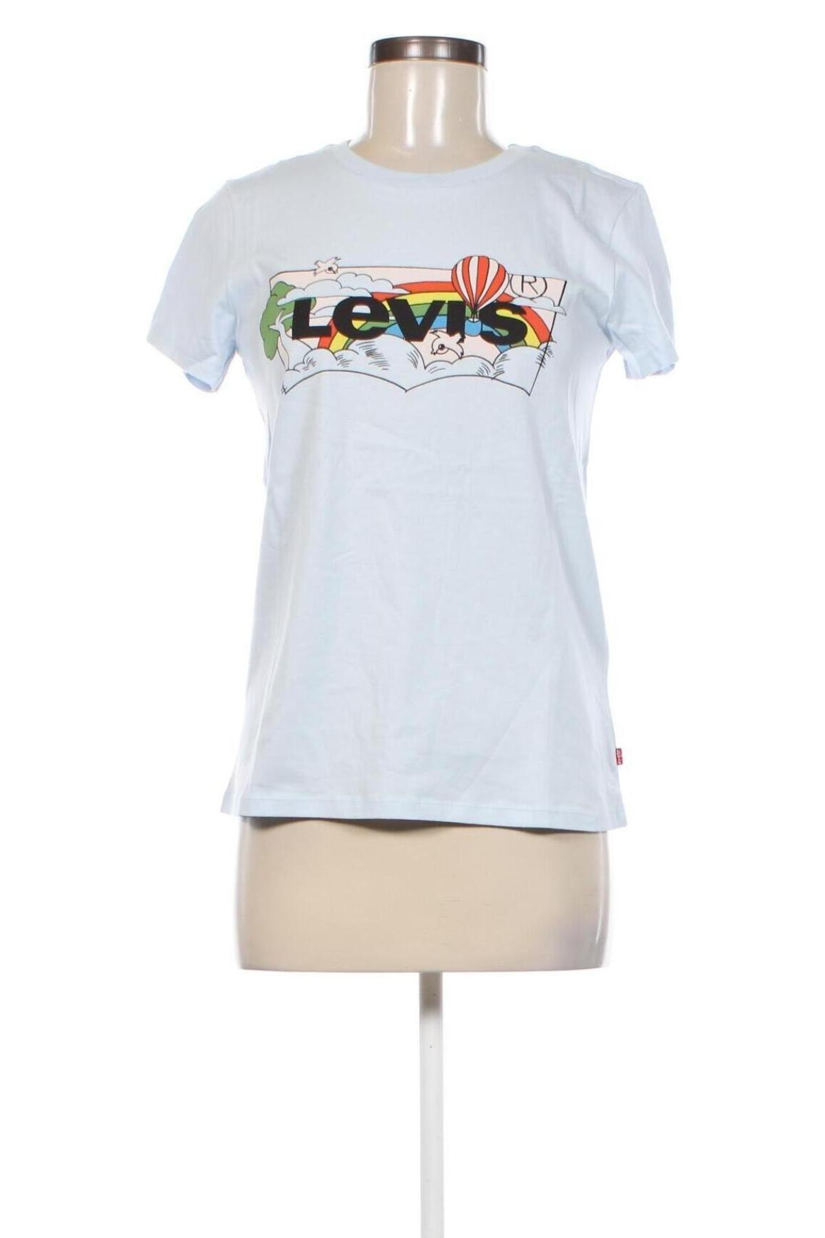 Γυναικείο t-shirt Levi's, Μέγεθος S, Χρώμα Μπλέ, Τιμή 31,96 €