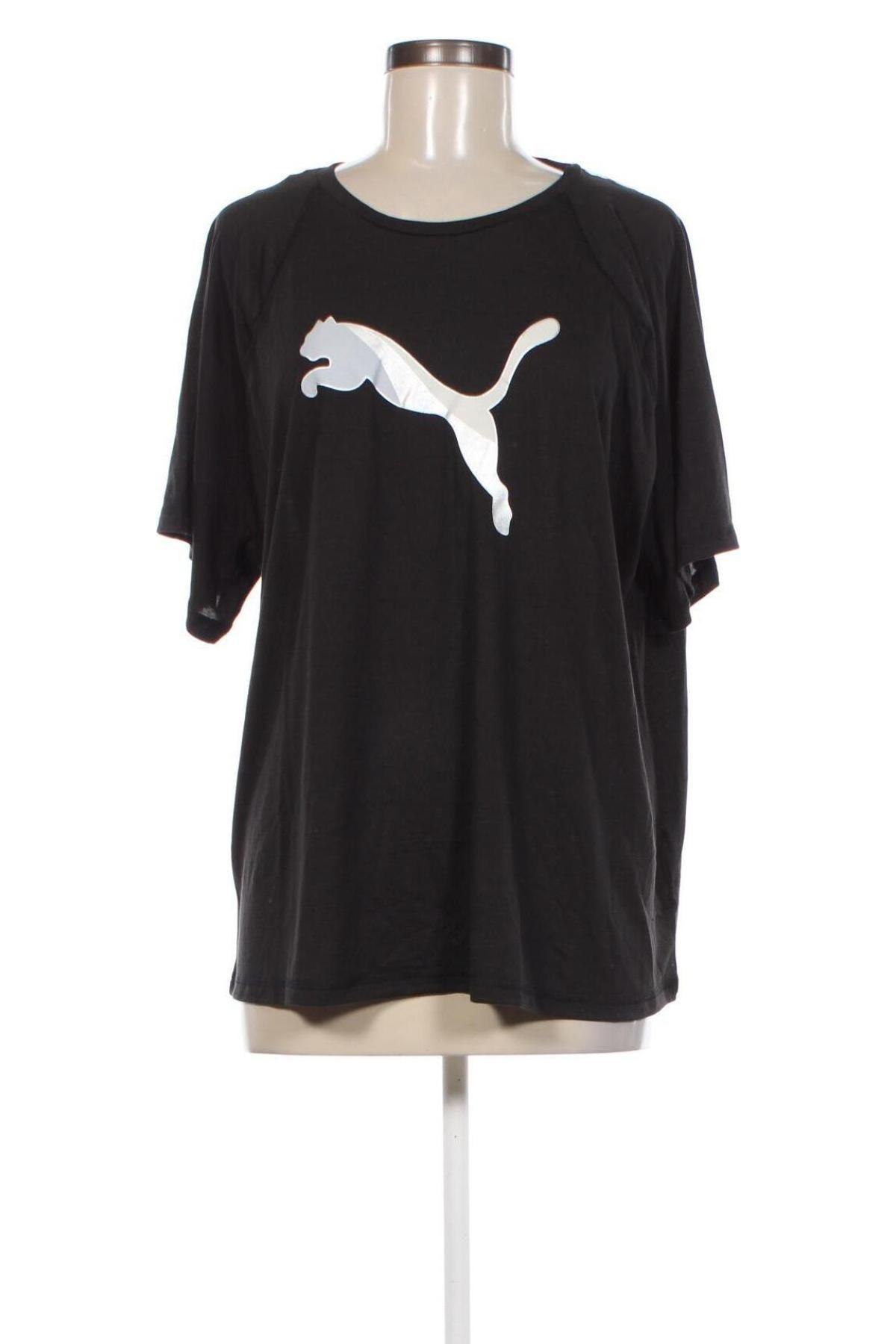 Γυναικείο t-shirt PUMA, Μέγεθος XL, Χρώμα Μαύρο, Τιμή 31,96 €