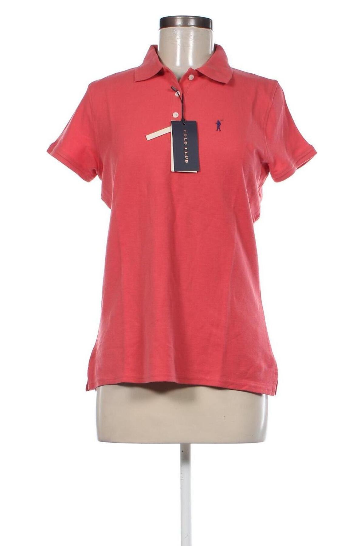 Damen T-Shirt Polo Club, Größe L, Farbe Rosa, Preis 31,96 €