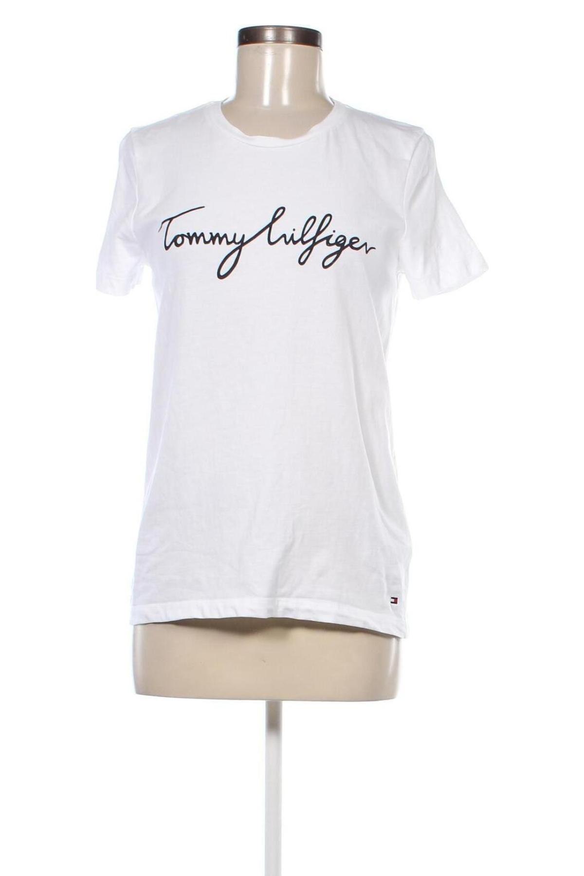 Tricou de femei Tommy Hilfiger, Mărime S, Culoare Alb, Preț 107,99 Lei