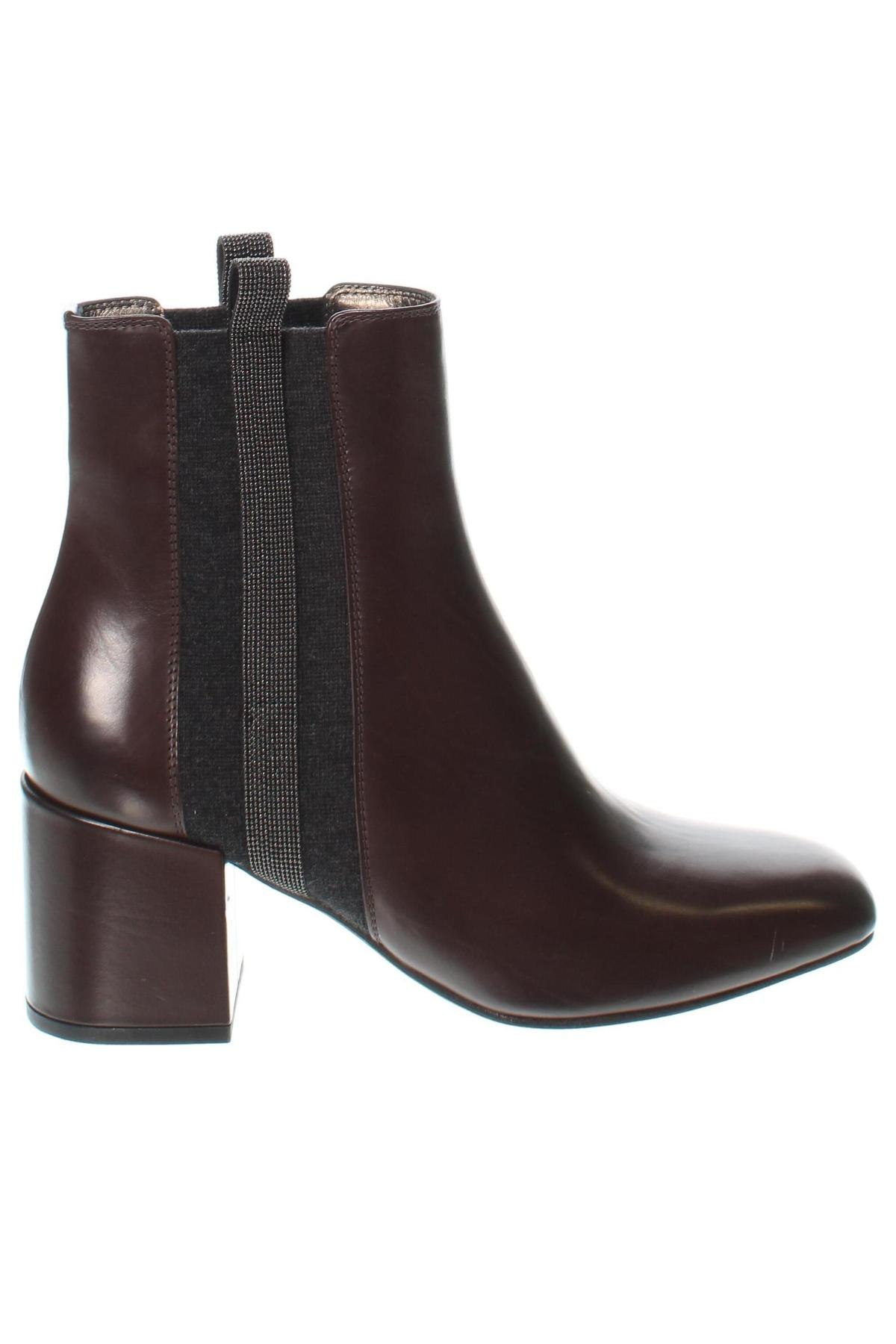 Botine de damă Brunello Cucinelli, Mărime 37, Culoare Maro, Preț 2.001,99 Lei