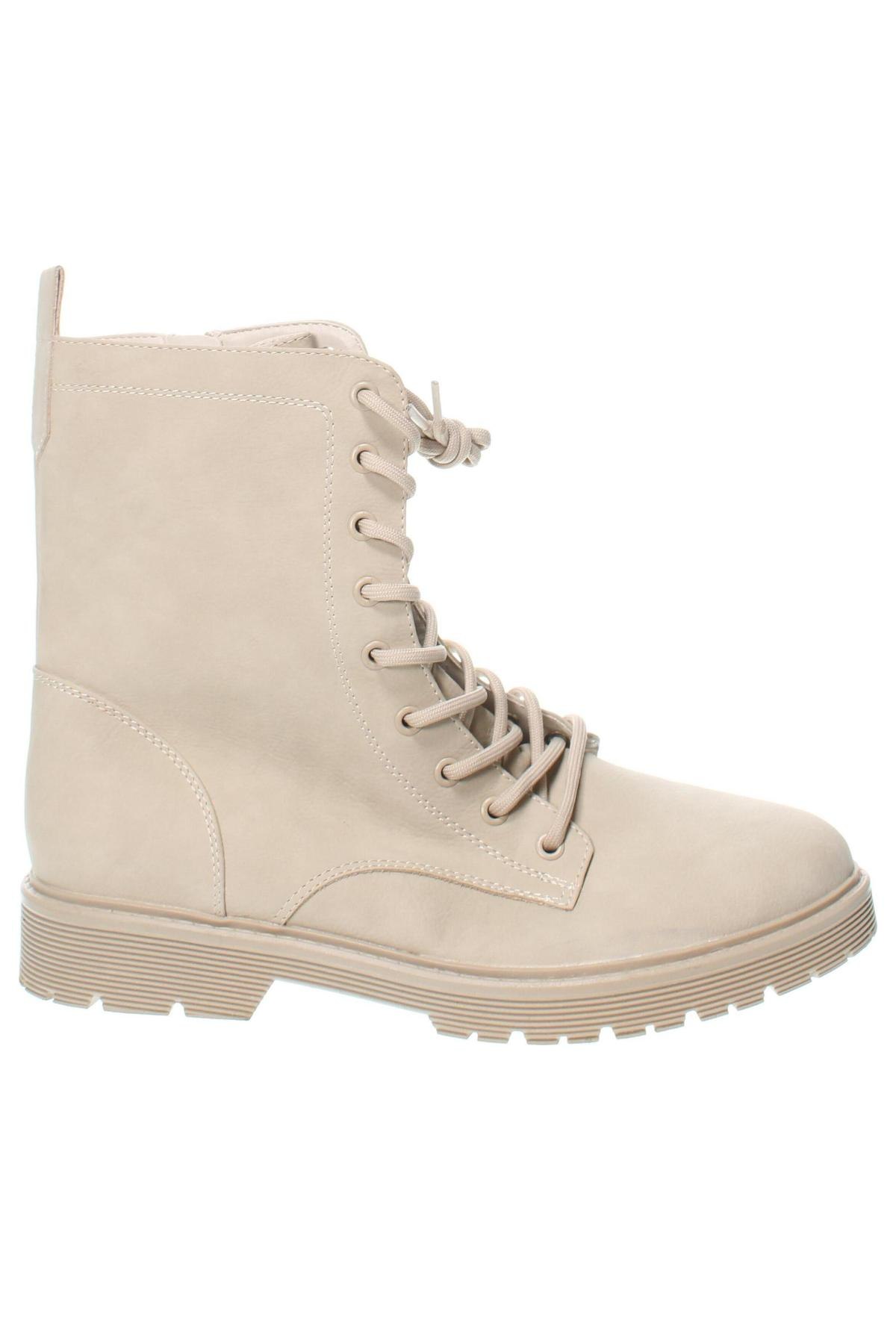 Damen Stiefeletten Graceland, Größe 42, Farbe Beige, Preis 17,49 €