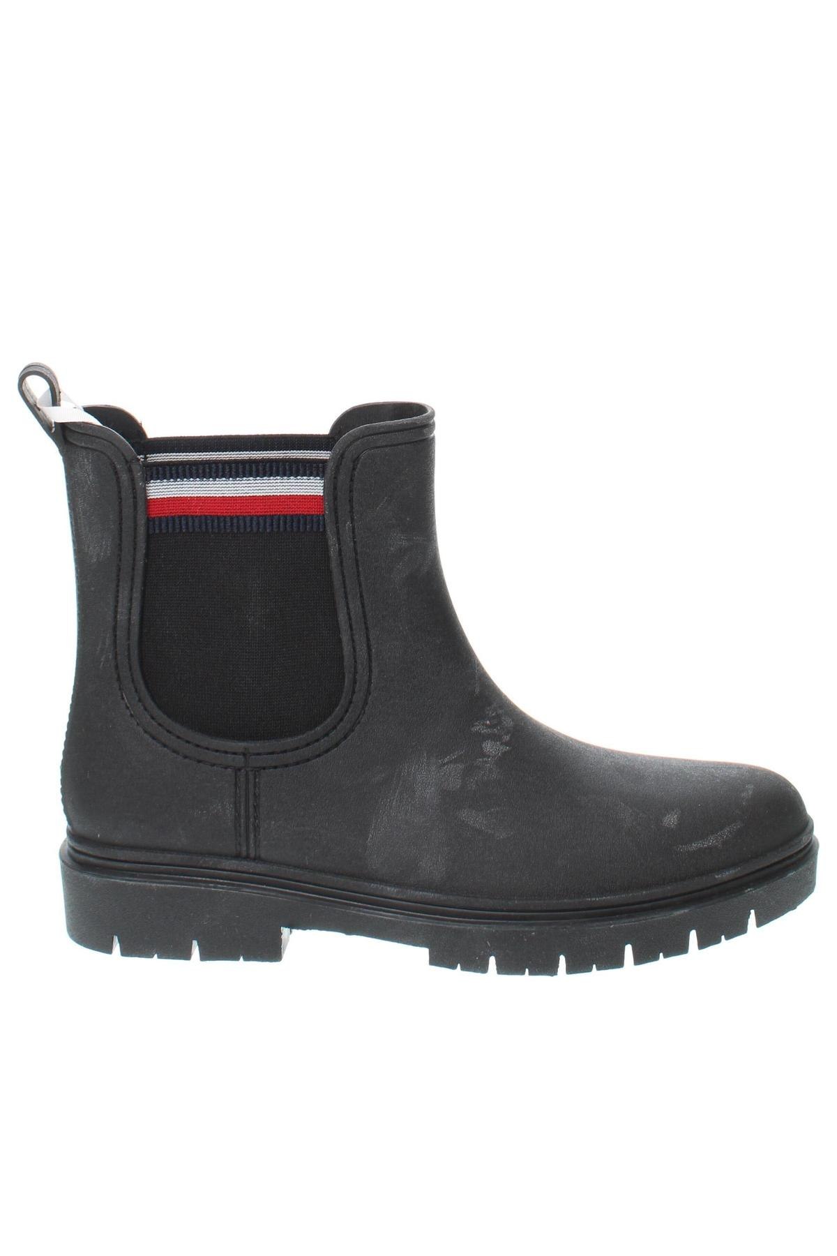 Botine de damă Tommy Hilfiger, Mărime 41, Culoare Negru, Preț 409,99 Lei